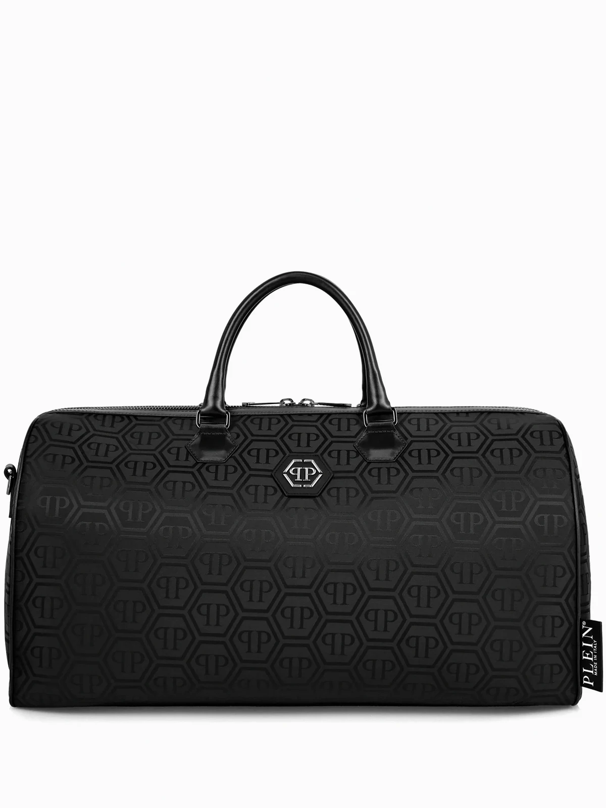 jacquard monogram tote bag