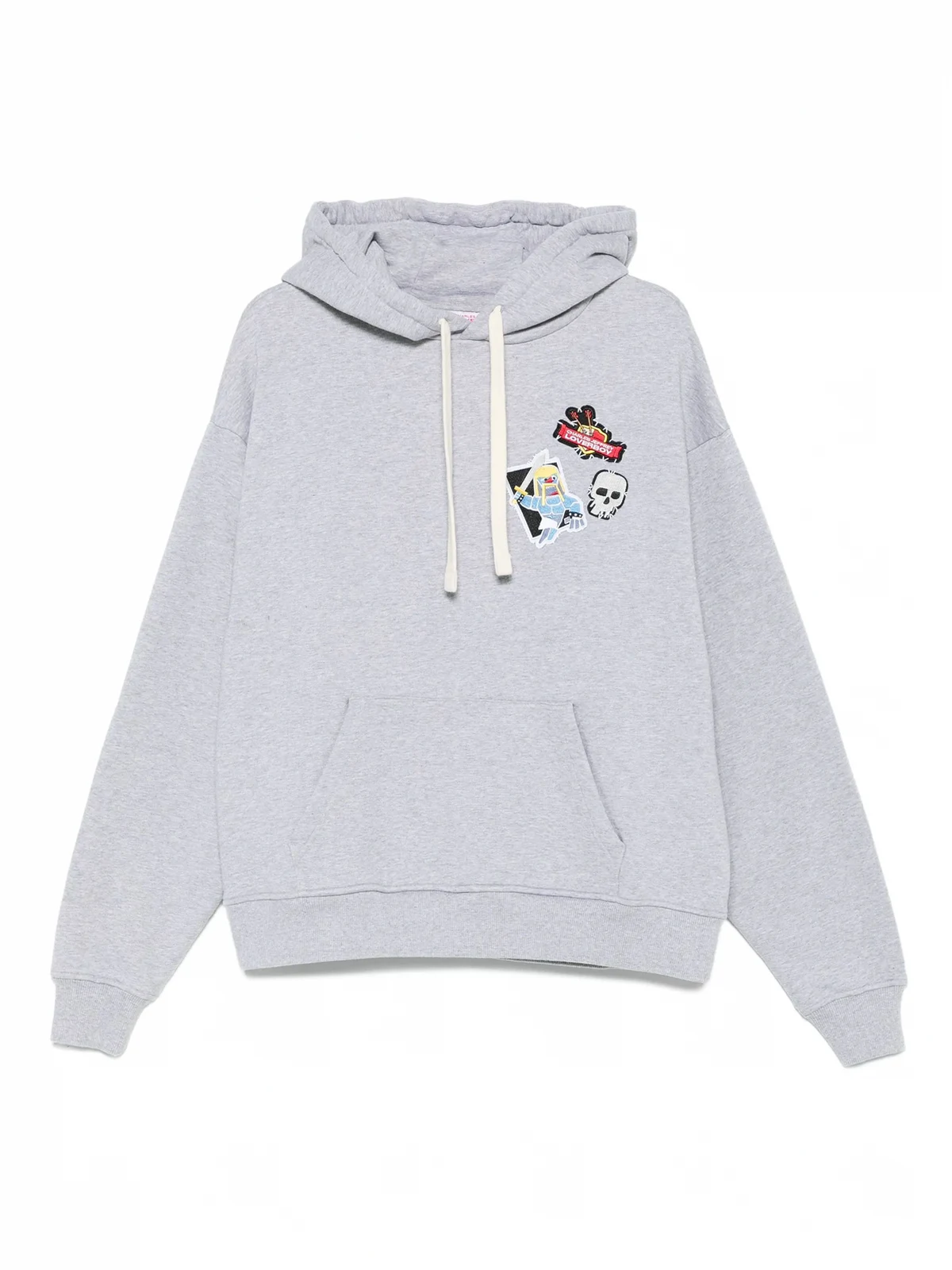 Barbarian-patch hoodie