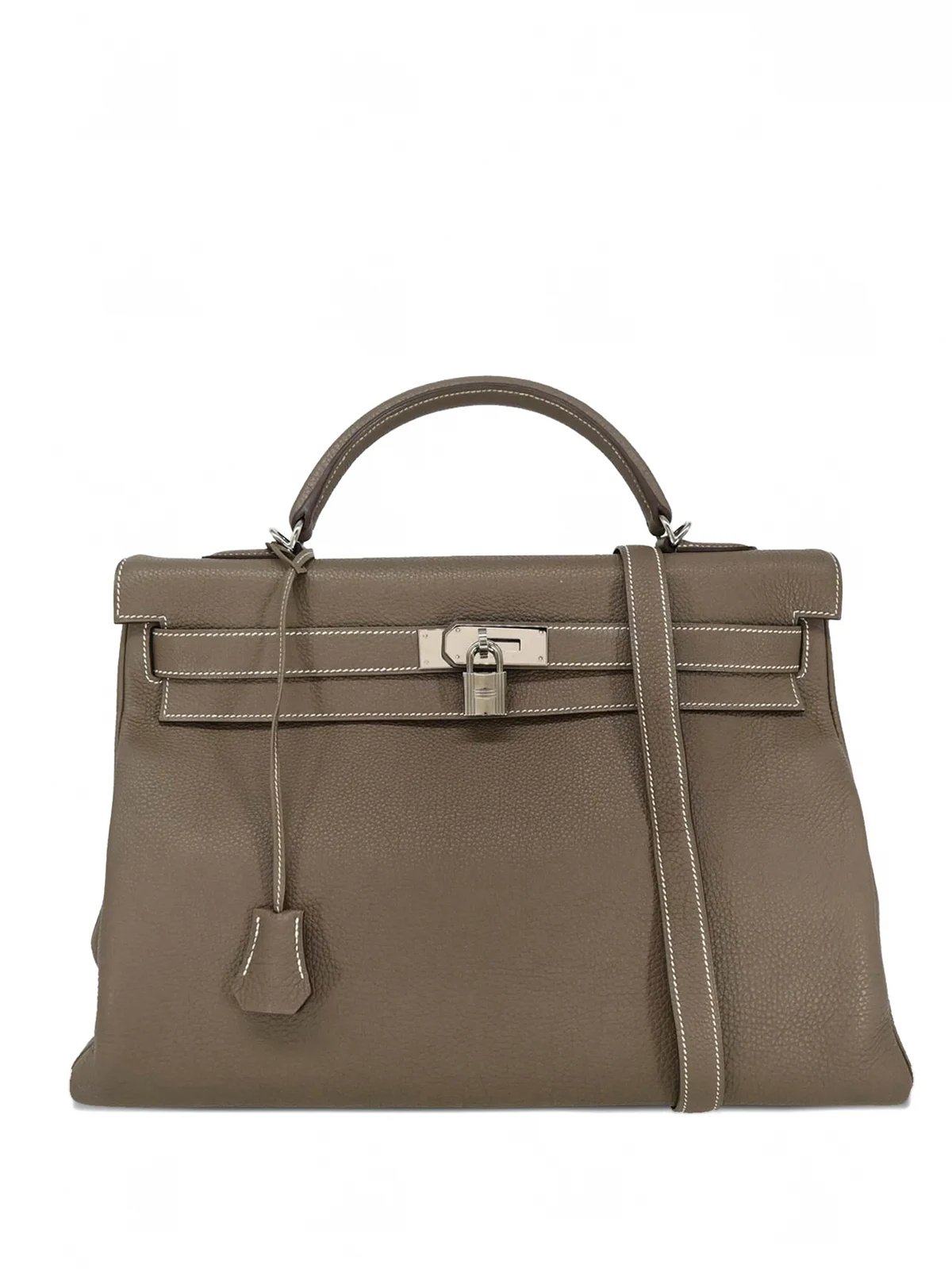 2011 40 Kelly Retourne leather handbag