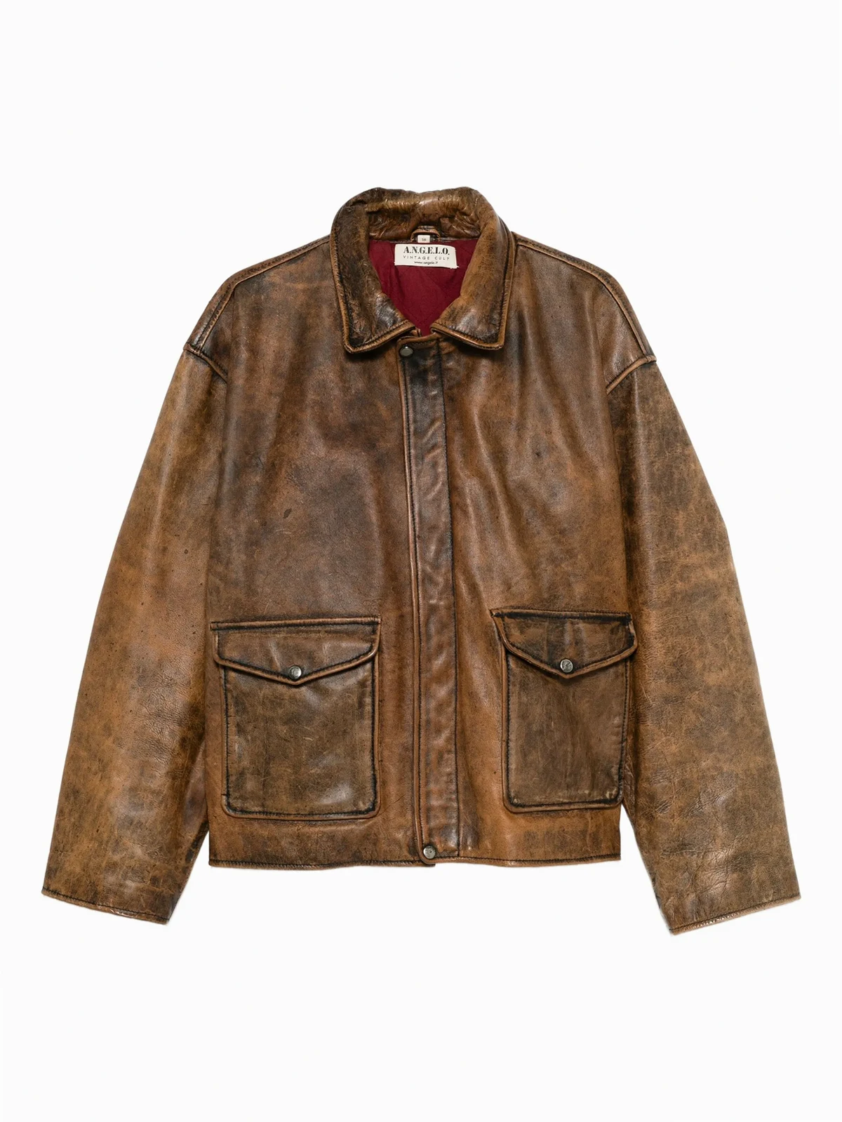 A.N.G.E.L.O. Vintage Cult 1990s leather jacket — RokyShop