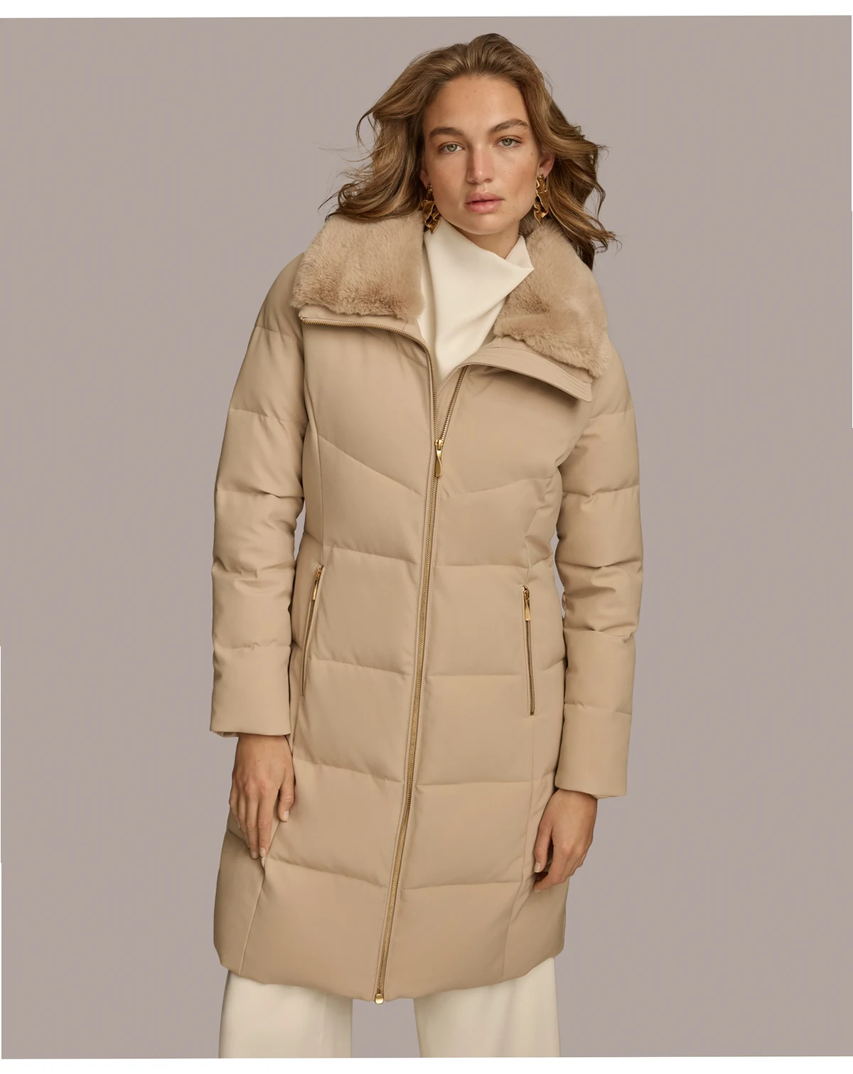 Women's Long-Sleeve Coat