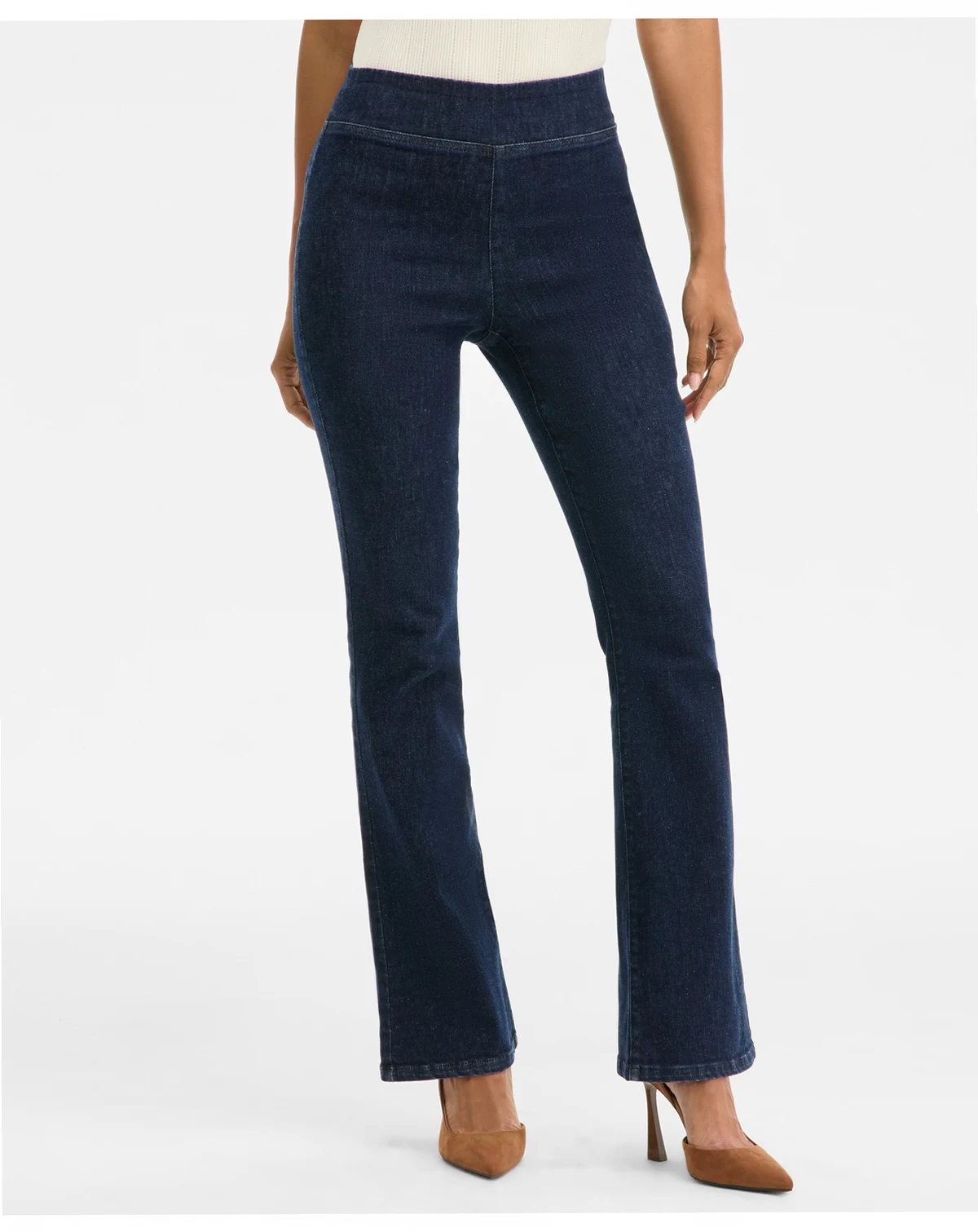 Women's High-Rise Pull-On Bootcut Jeans, Macy's Exclusive