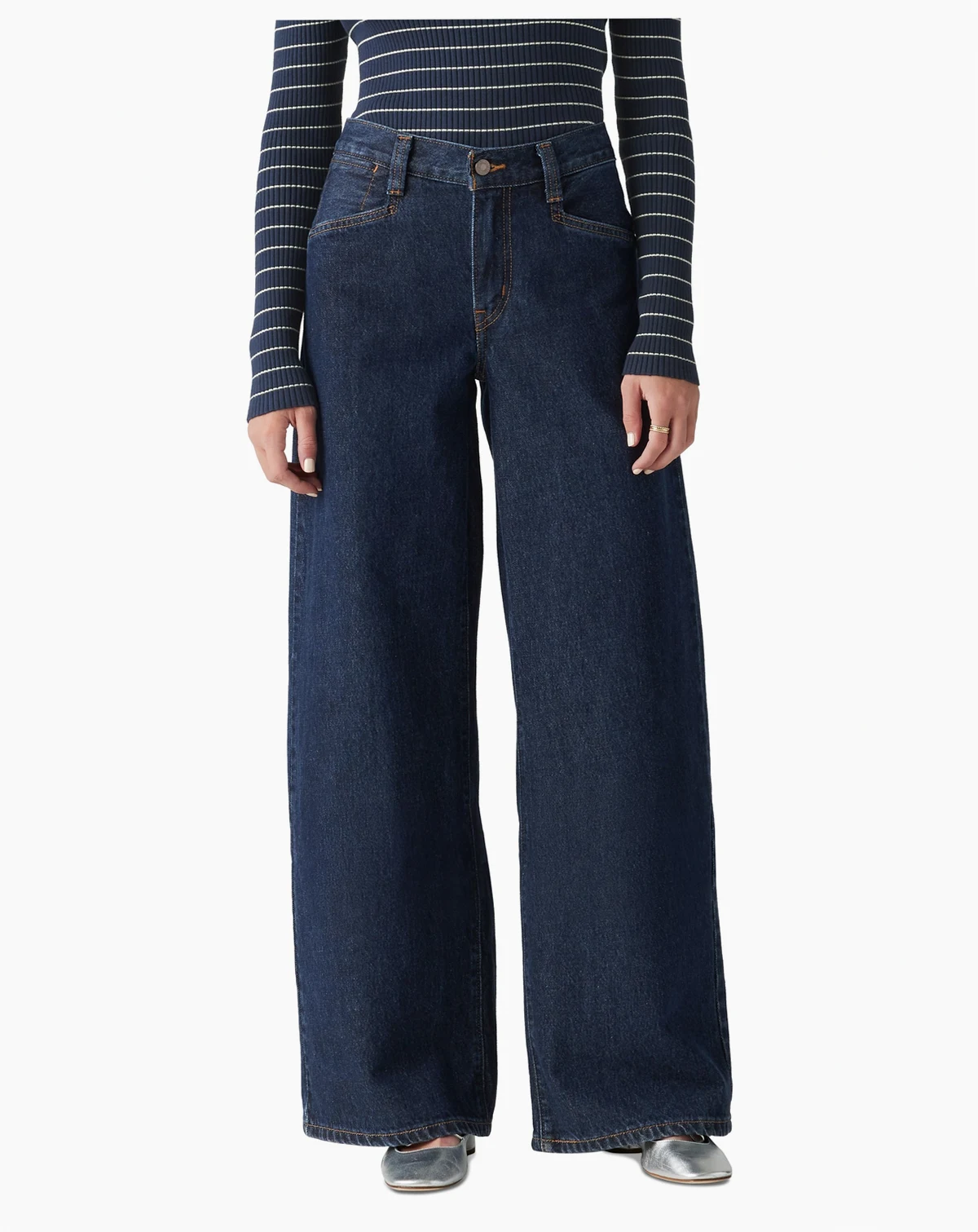 Women's '94 Baggy Wide-Leg Relaxed-Fit Denim Jeans