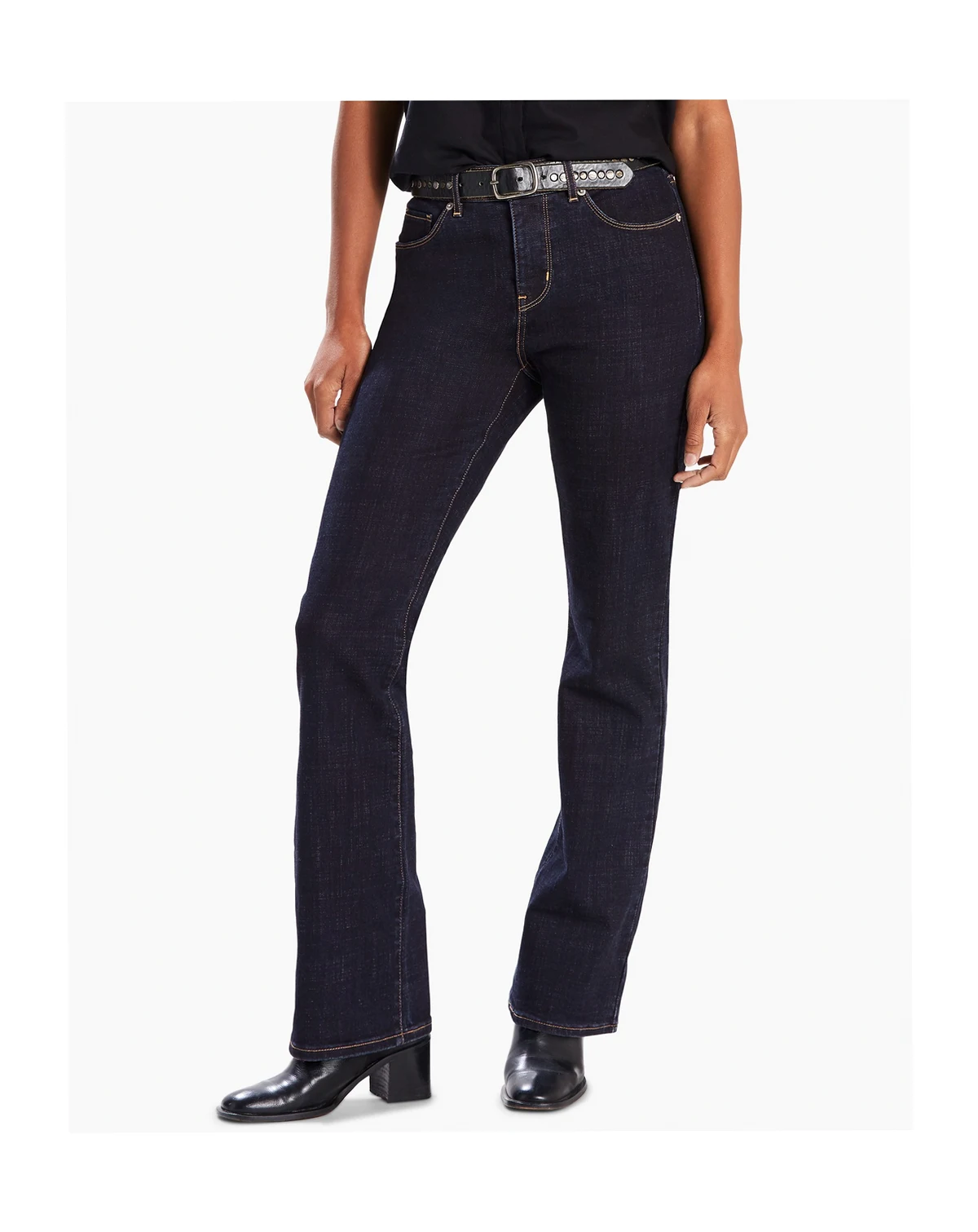 Women's Casual Classic Mid Rise Bootcut Jeans