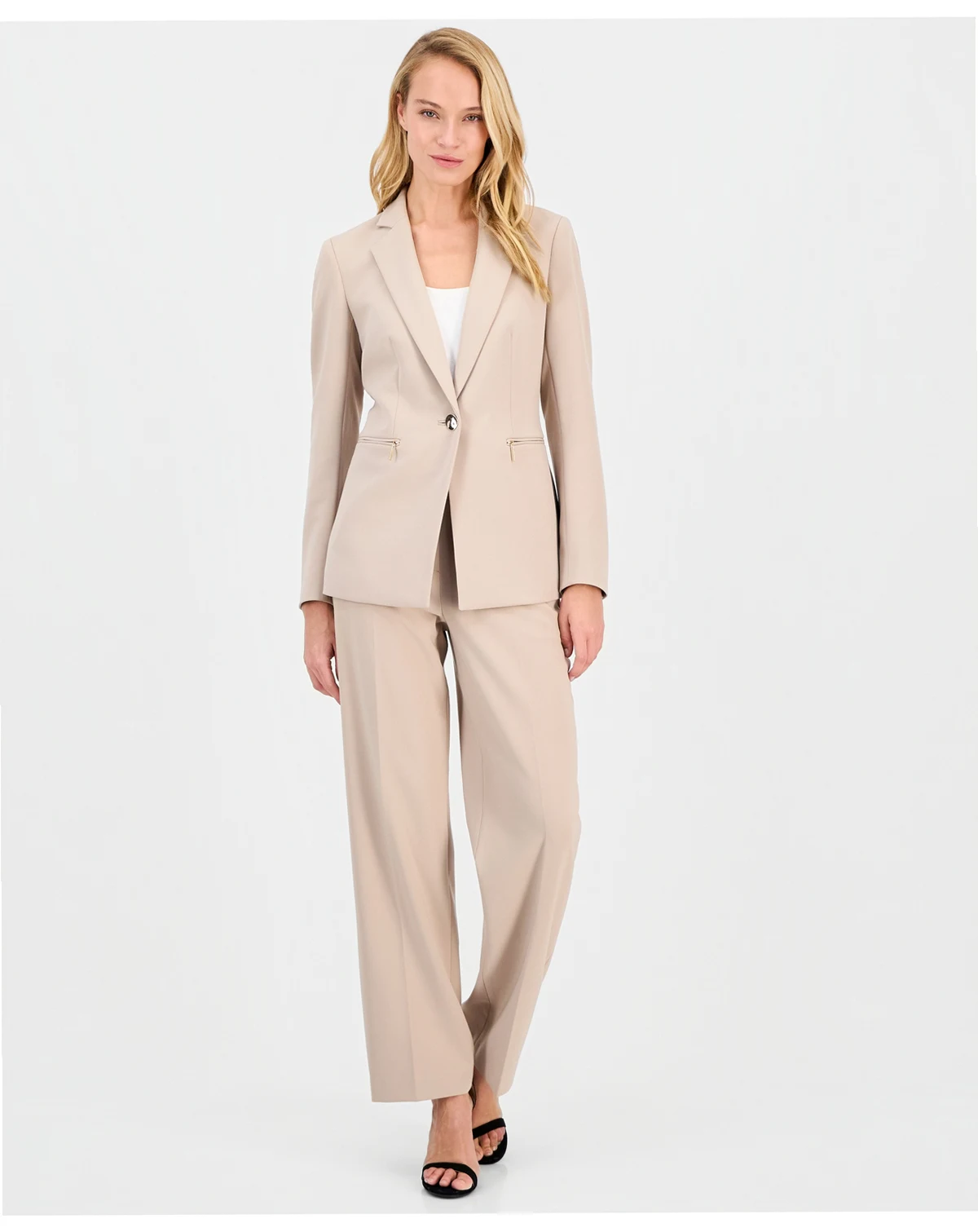 Women's High-Rise Wide-Leg Pants