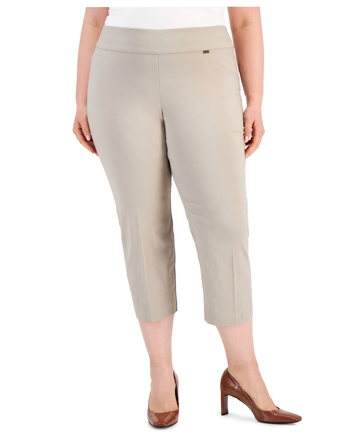 Women's Bengaline Pull-On Capri Pants, Created for Macy's