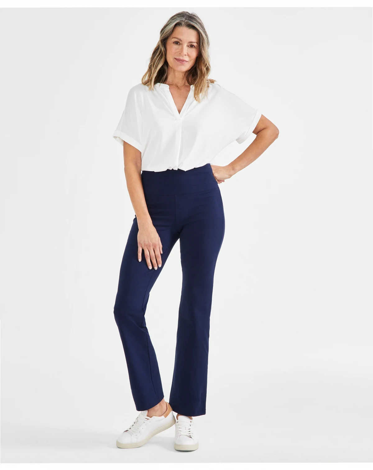 Women's High-Rise Bootcut Leggings, Created for Macy's