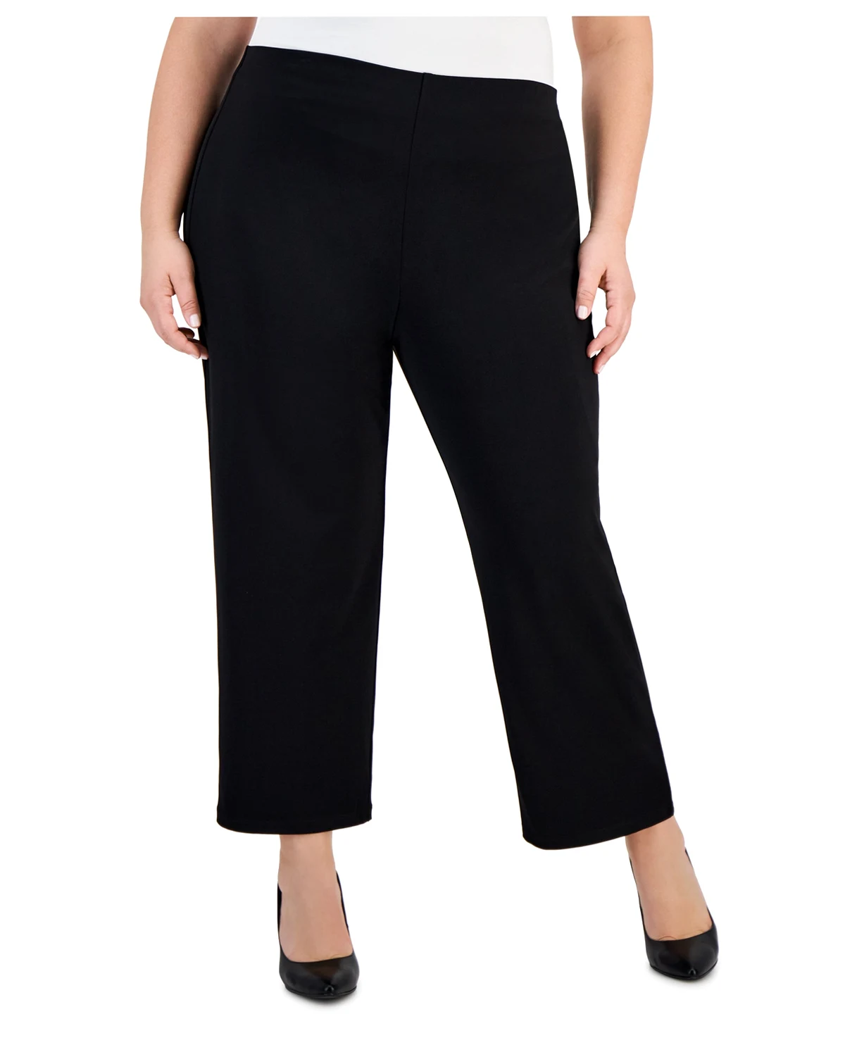 Women's Wide-Leg Pull-On Pants, Regular & Short Lengths, Created for Macy's