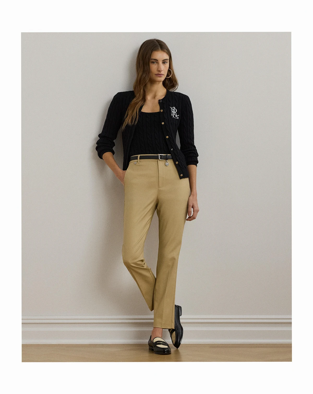 Double-Faced Stretch Cotton Pant