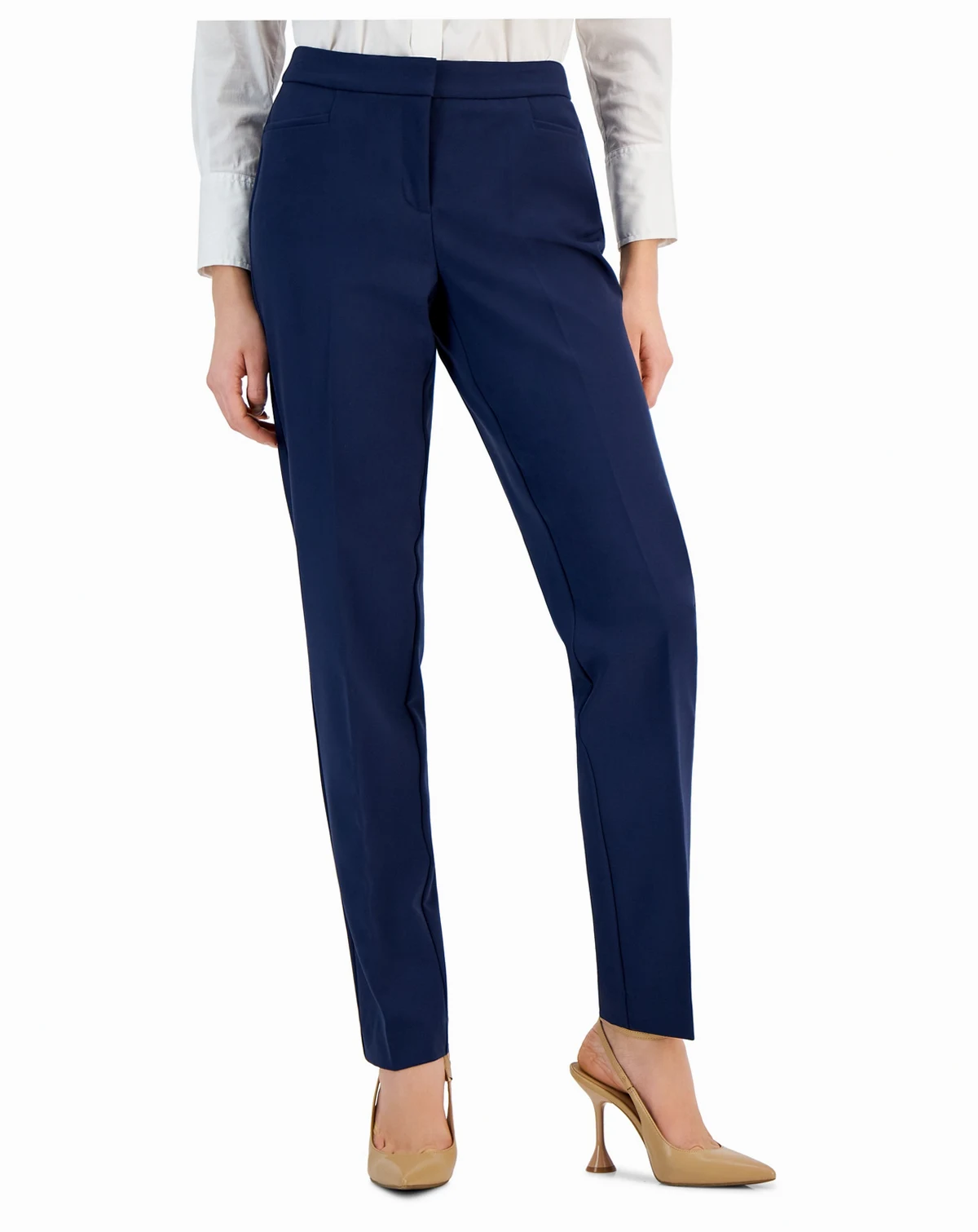 L-Pocket Straight-Leg Pants, Created for Macy's