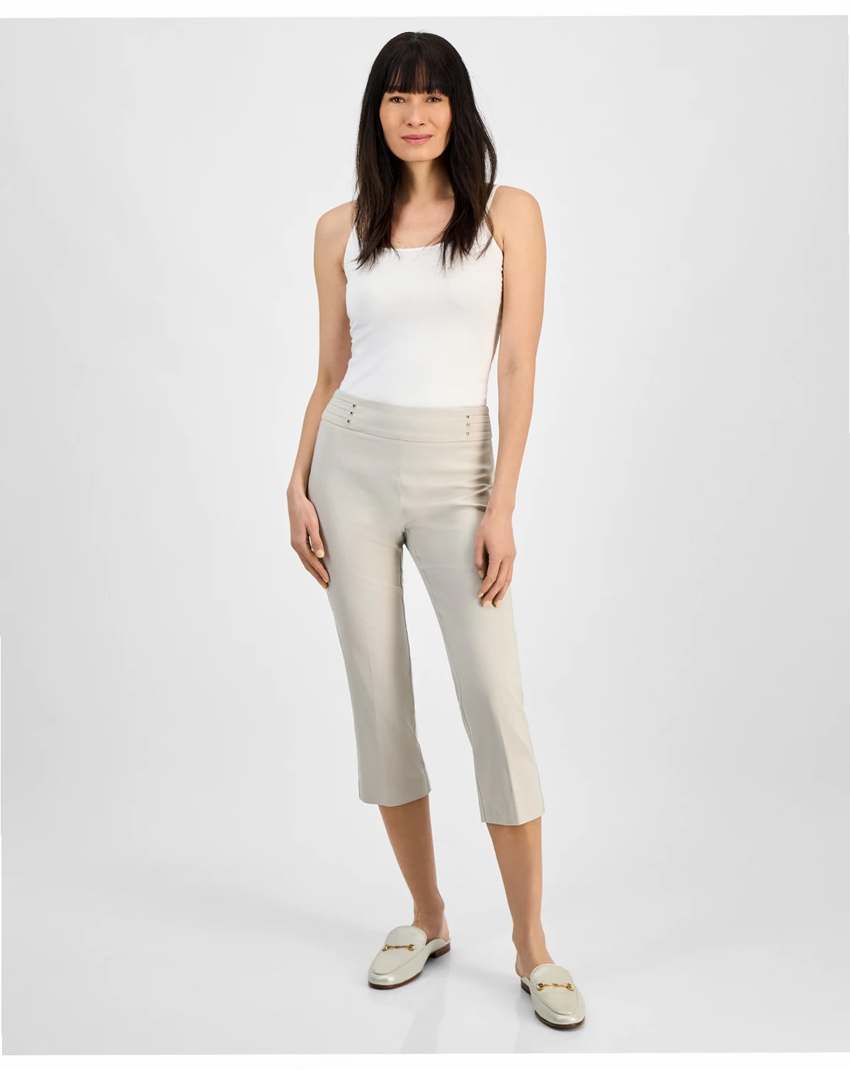 Women's Pull-On Capri Tummy-Control Pants, Exclusively at Macy's