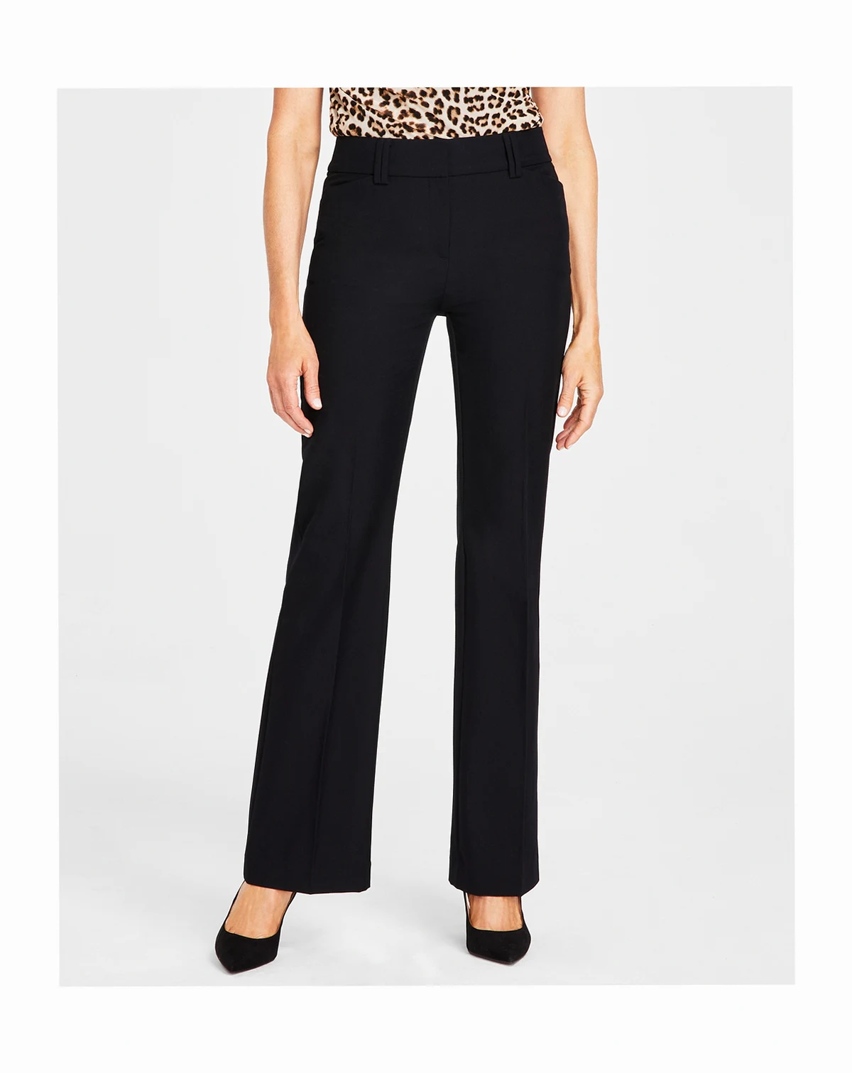 Women's Mid-Rise Bootcut Pants, Created for Macy's
