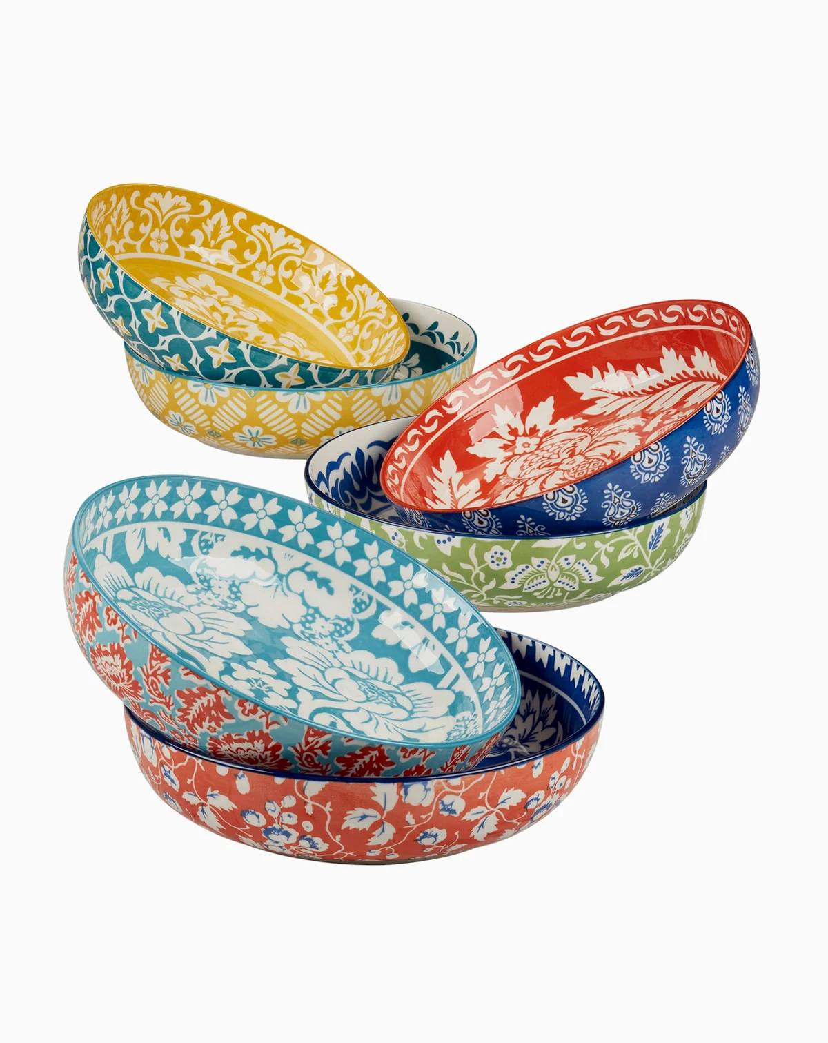 Panache Pasta Bowls, Set of 6