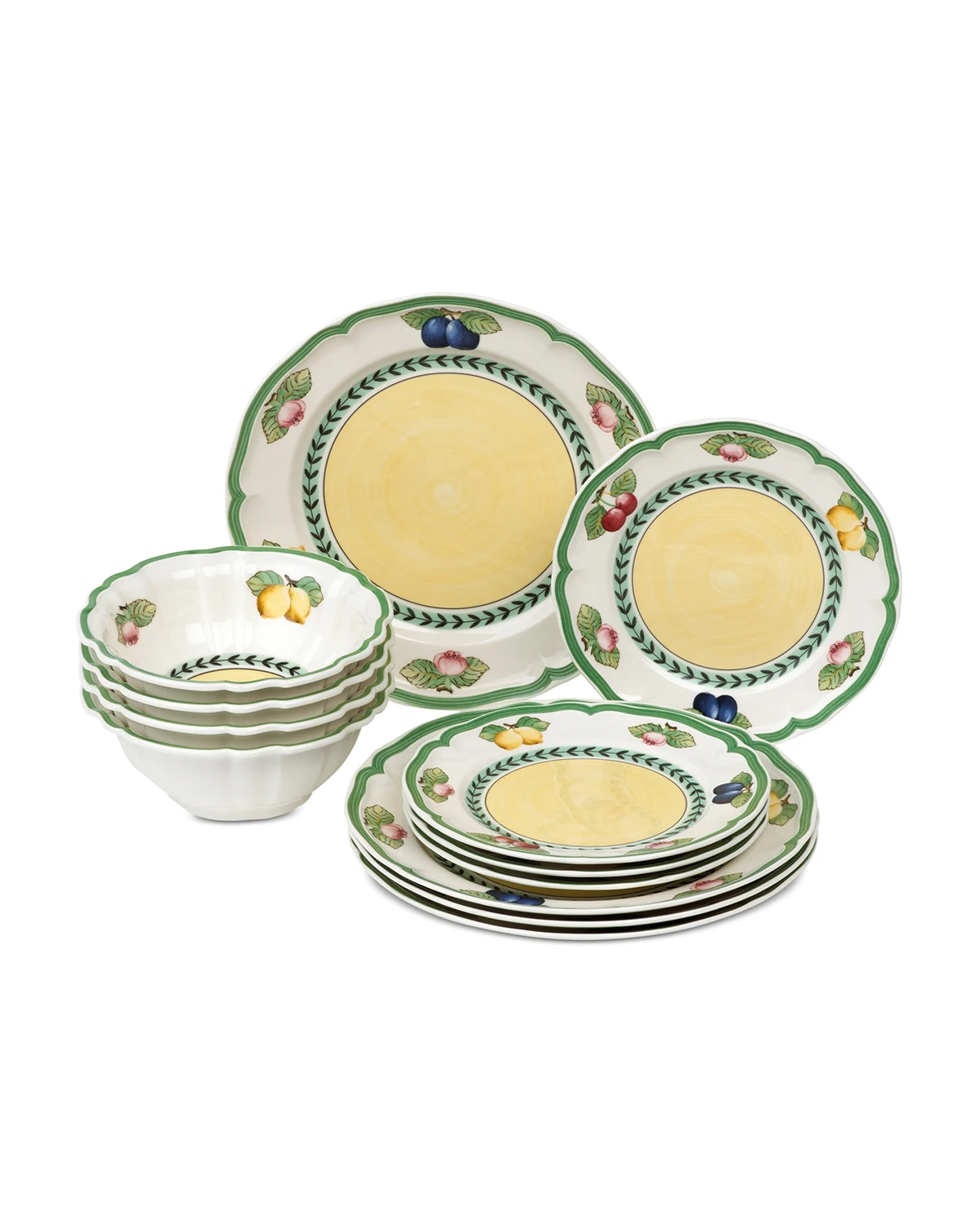 French Garden 12 Pc. Dinnerware Set, Service for 4, Exclusively at Macy’s