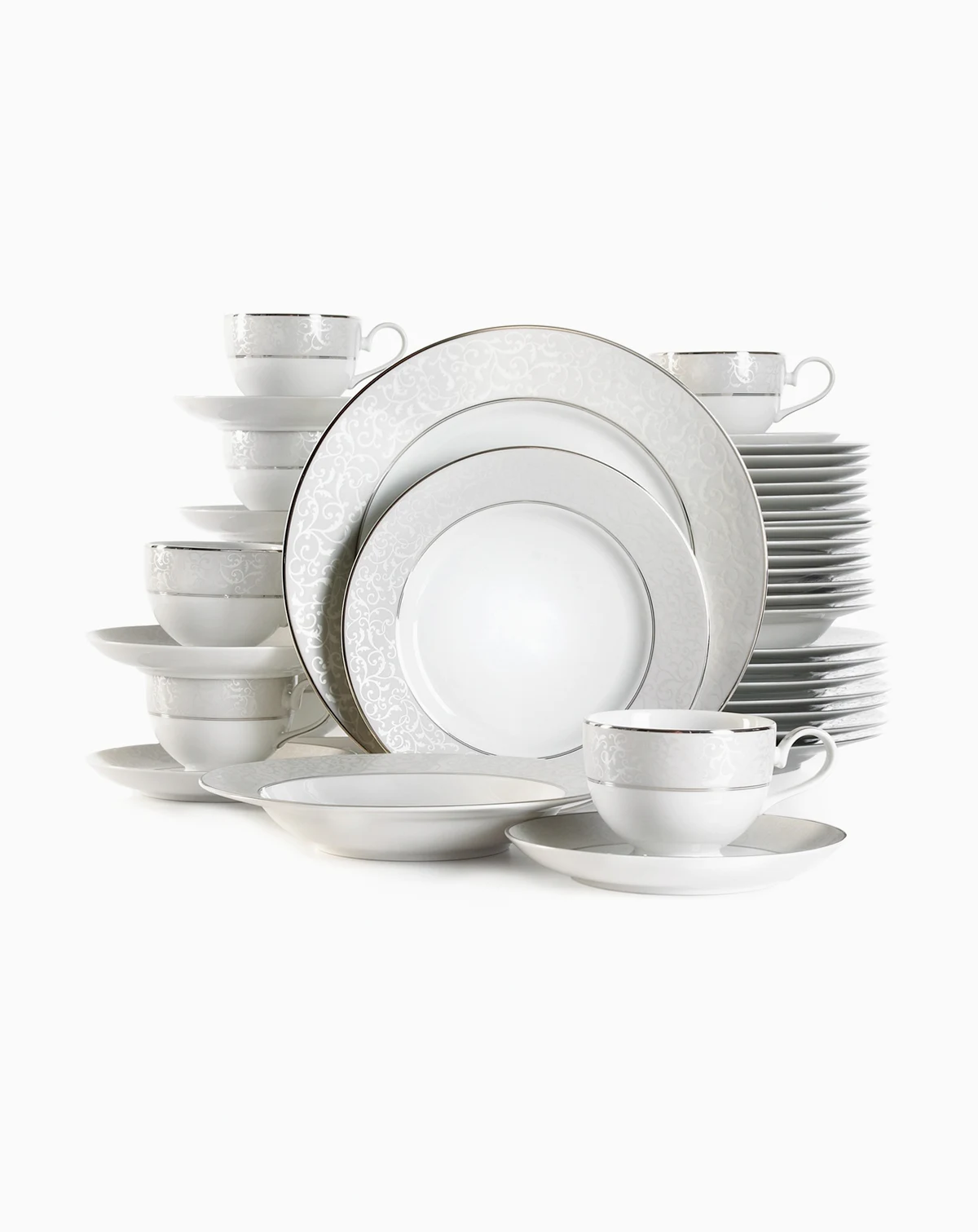 Parchment 40 Pc. Dinnerware Set, Service for 8