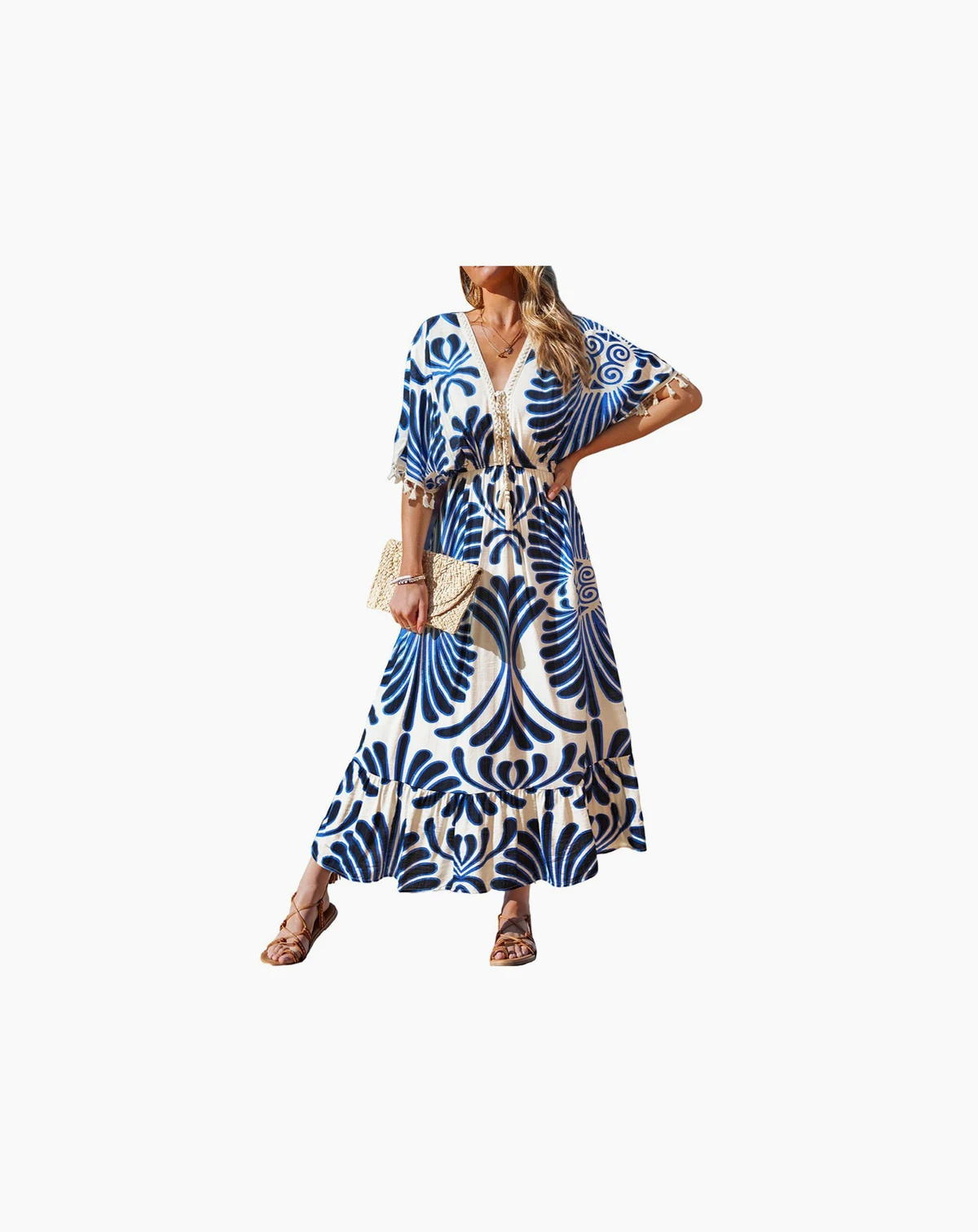Women's Always Extra Ornate Maxi Beach Dress