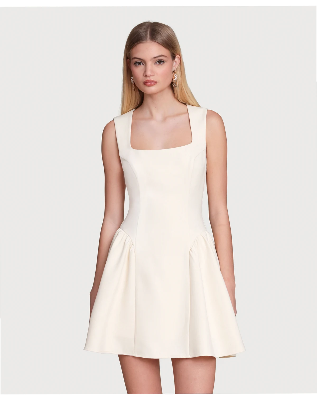 Women's Hip Flounce Mini Dress