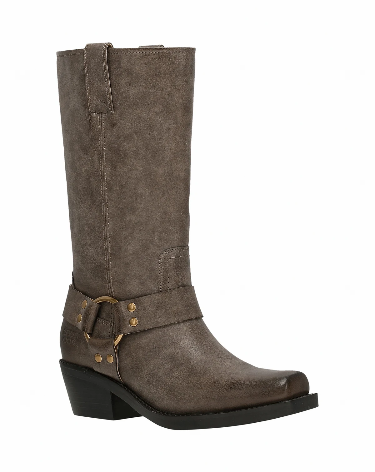 Women's Lorrie Harness Stacked Heels Boots