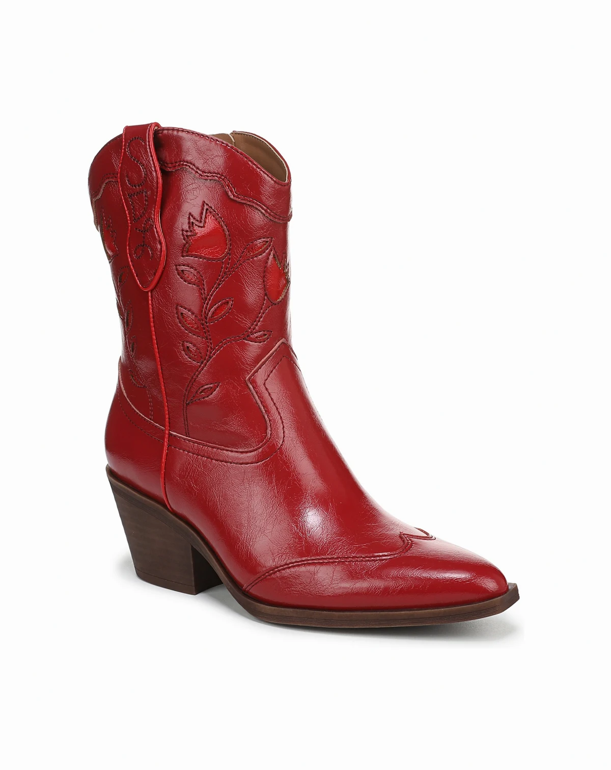 Women's Flash Block Heel Western Booties