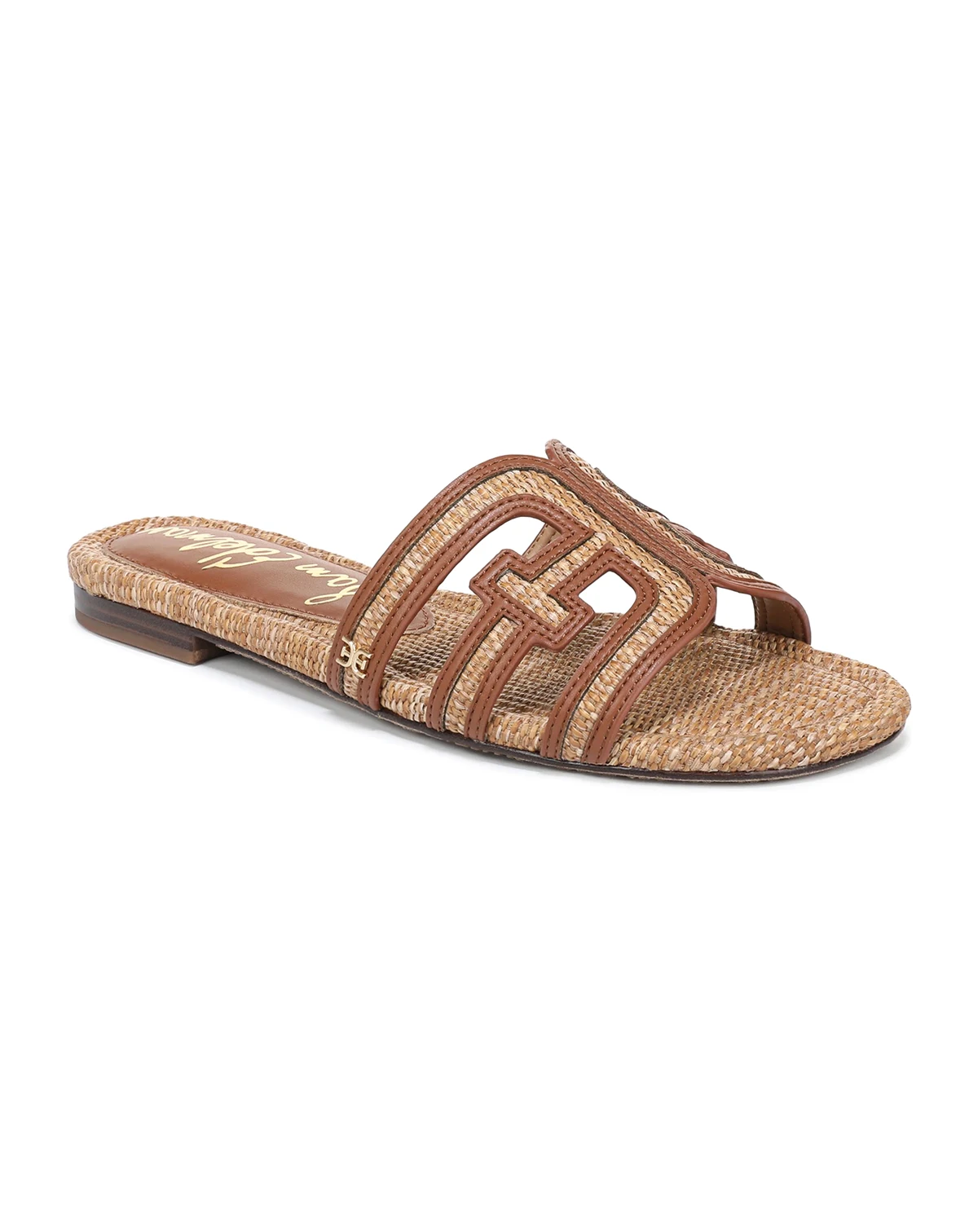 Bay Slip-On Flat Leather Casual Sandals