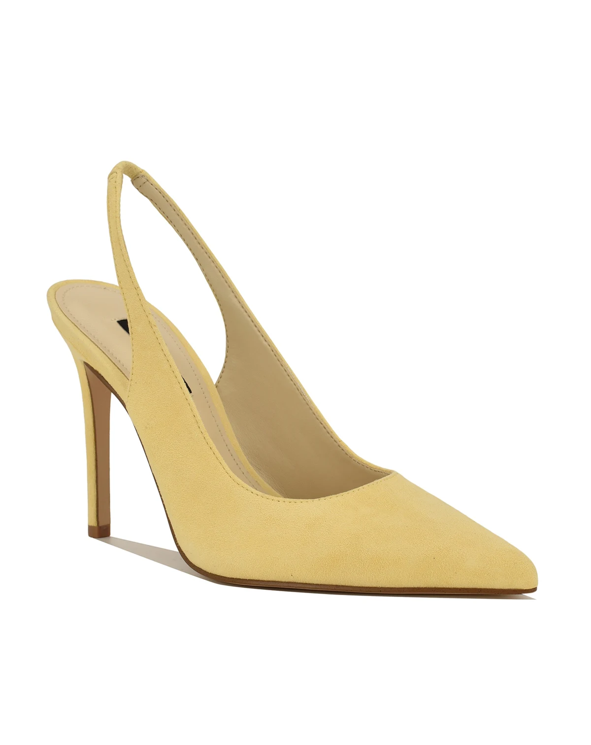 Women's Feather Slingback Stiletto Pumps