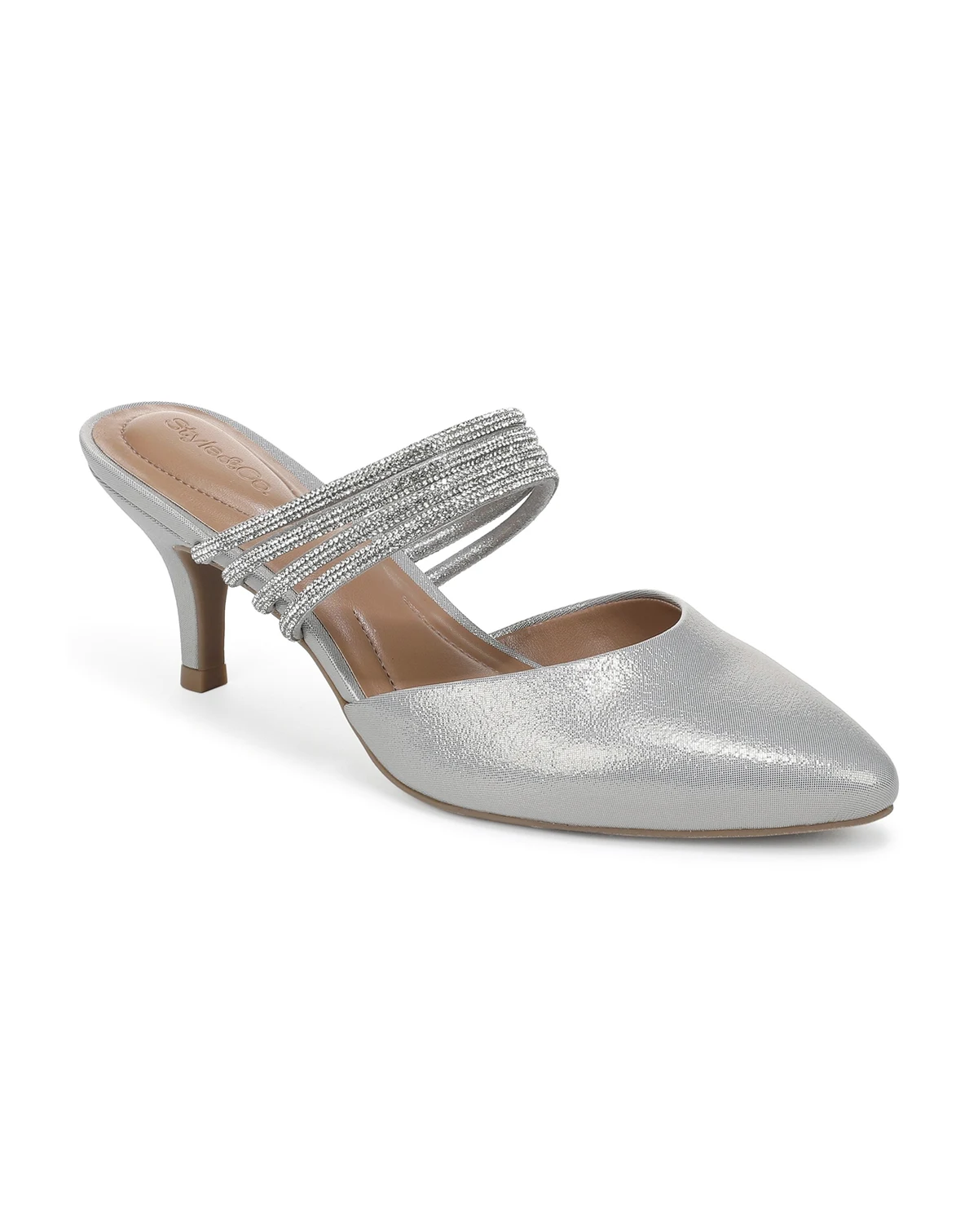 Women's Gennesis Eve Metallic Mule Pumps, Macy's Exclusive