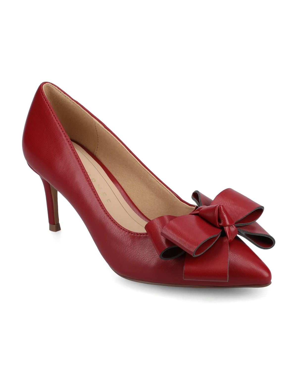 Women's Crystol Bow Pointed Toe Dress Pumps