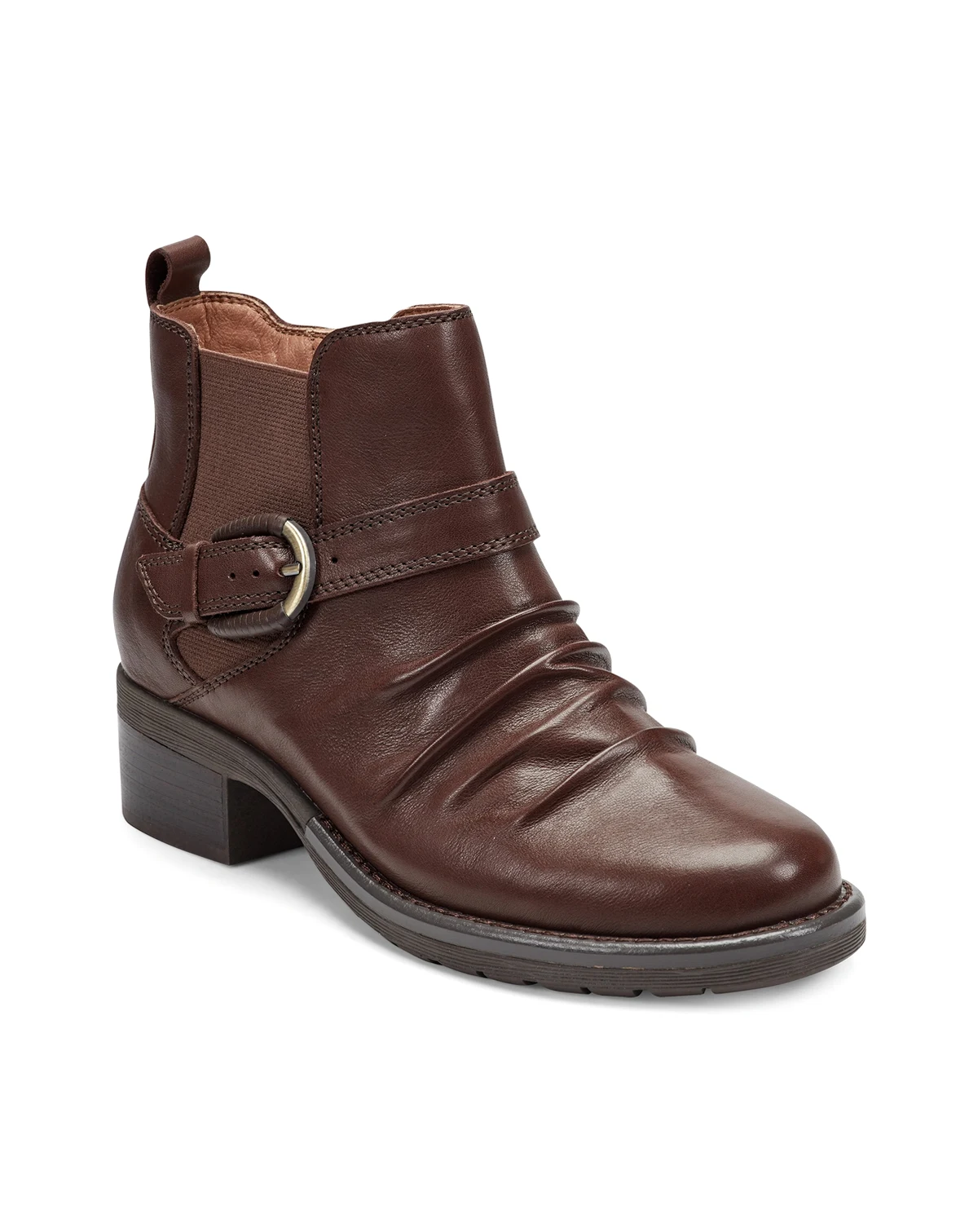 Women's Zane Ruched Block Heel Booties