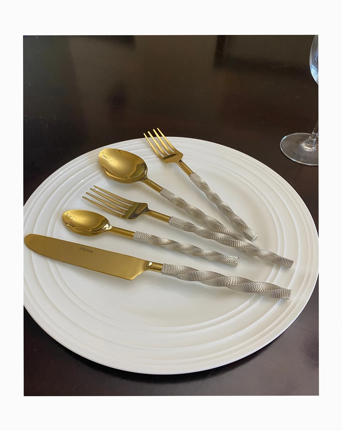 20 Piece Flatware Set, Service For 4