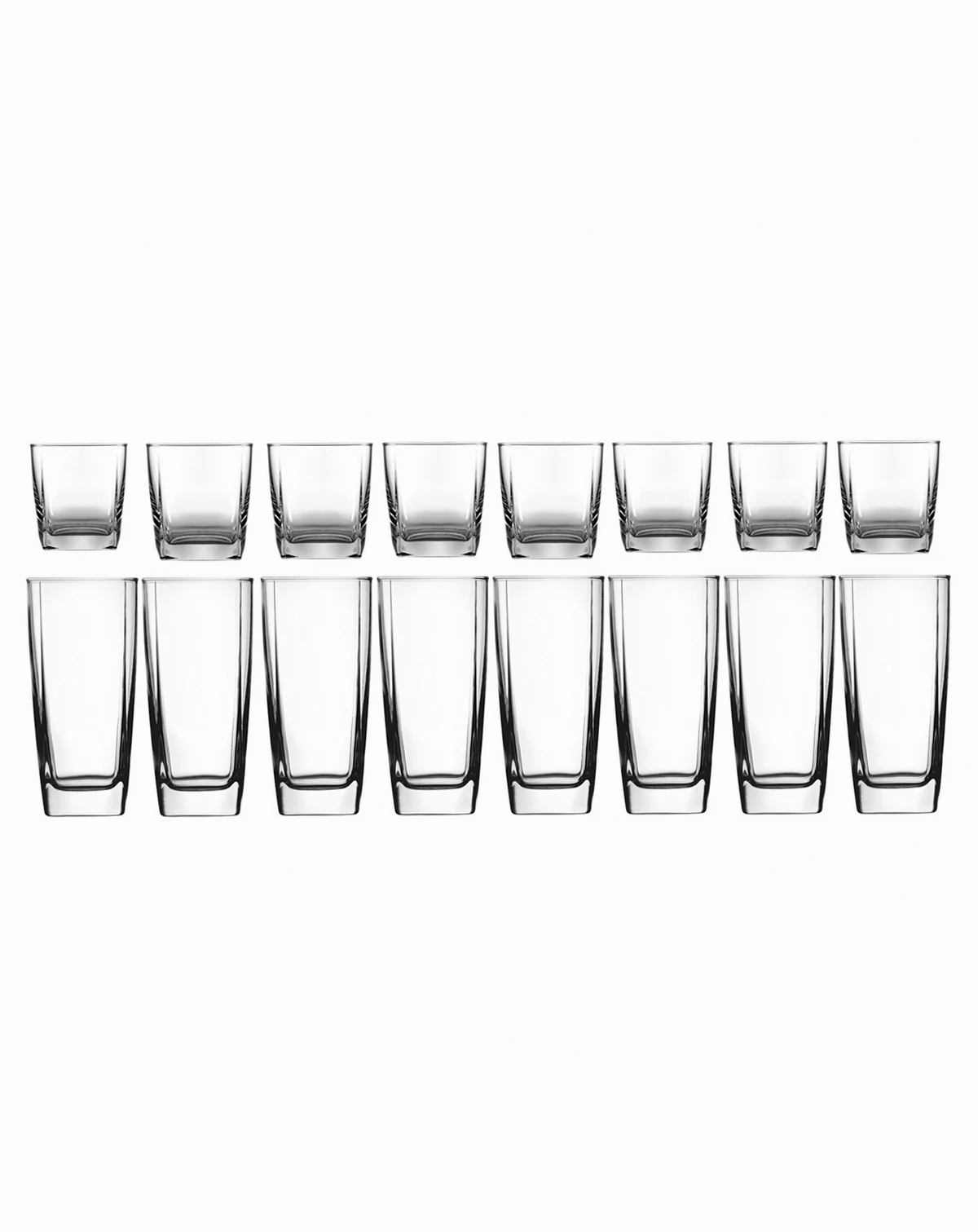 Rio Beverage Glasses, Set of 16