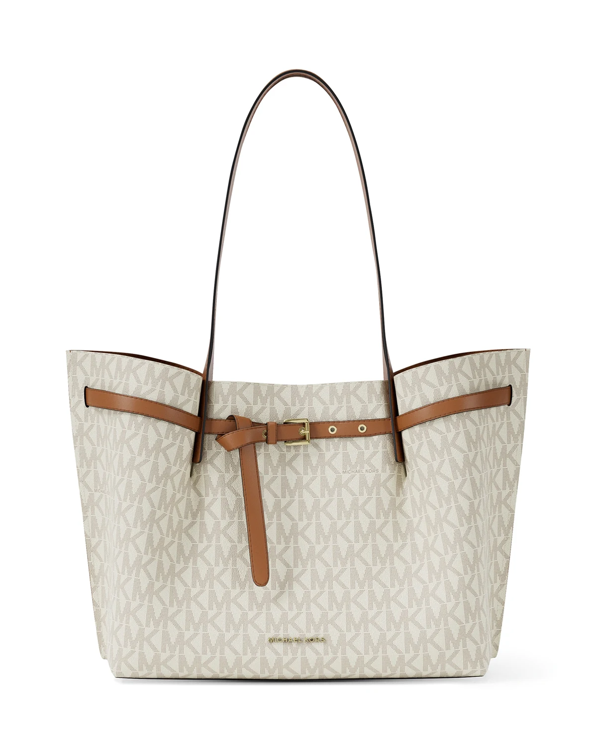 Emilia Large East West Center Zip Pocket Tote Bag