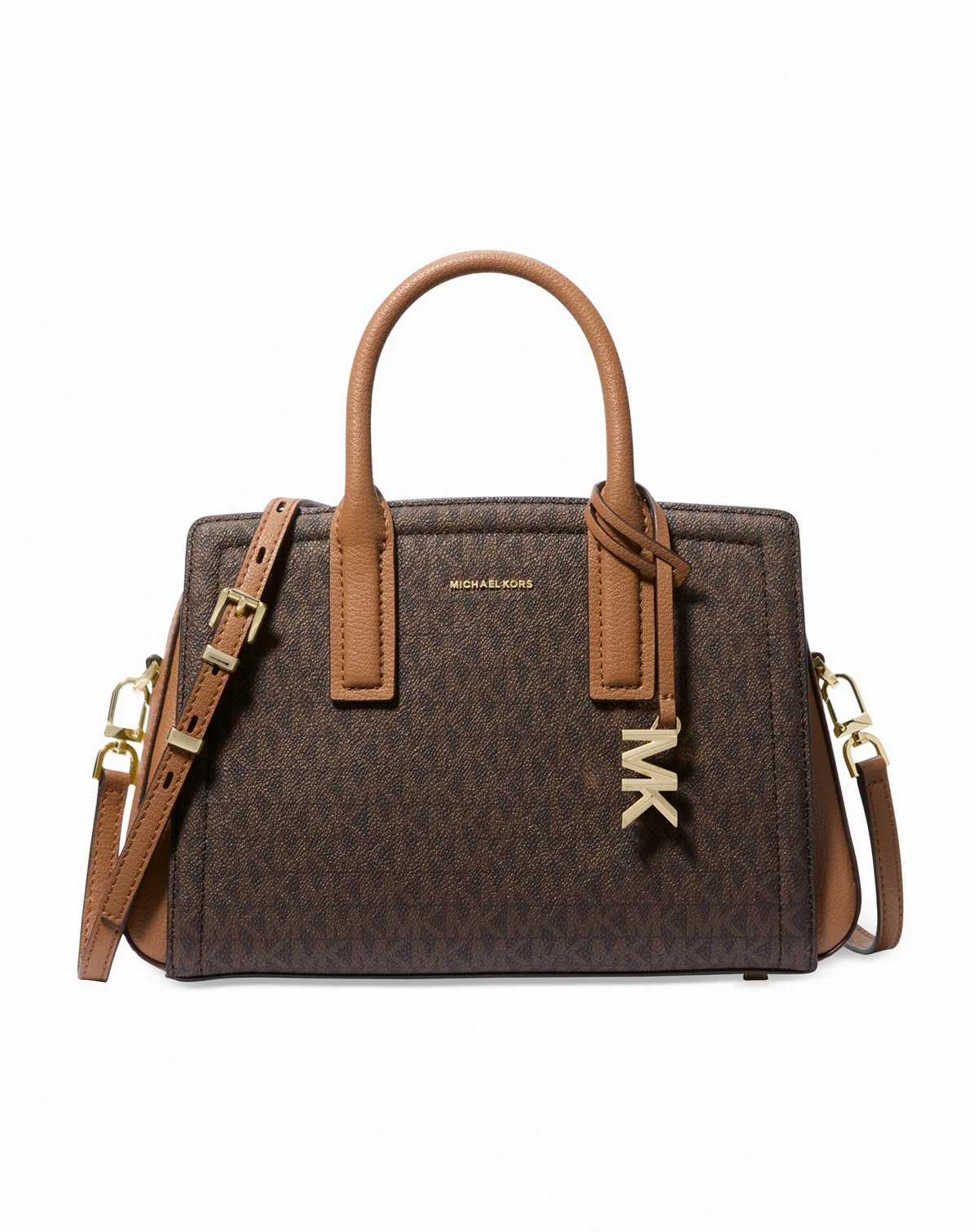 Laila Small Signature Logo Satchel Bag