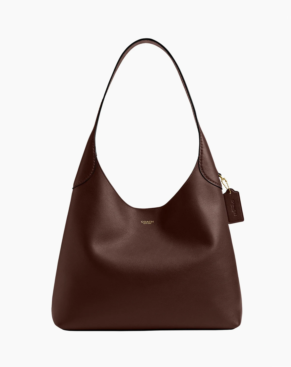 Brooklyn Large Leather Shoulder Bag 34