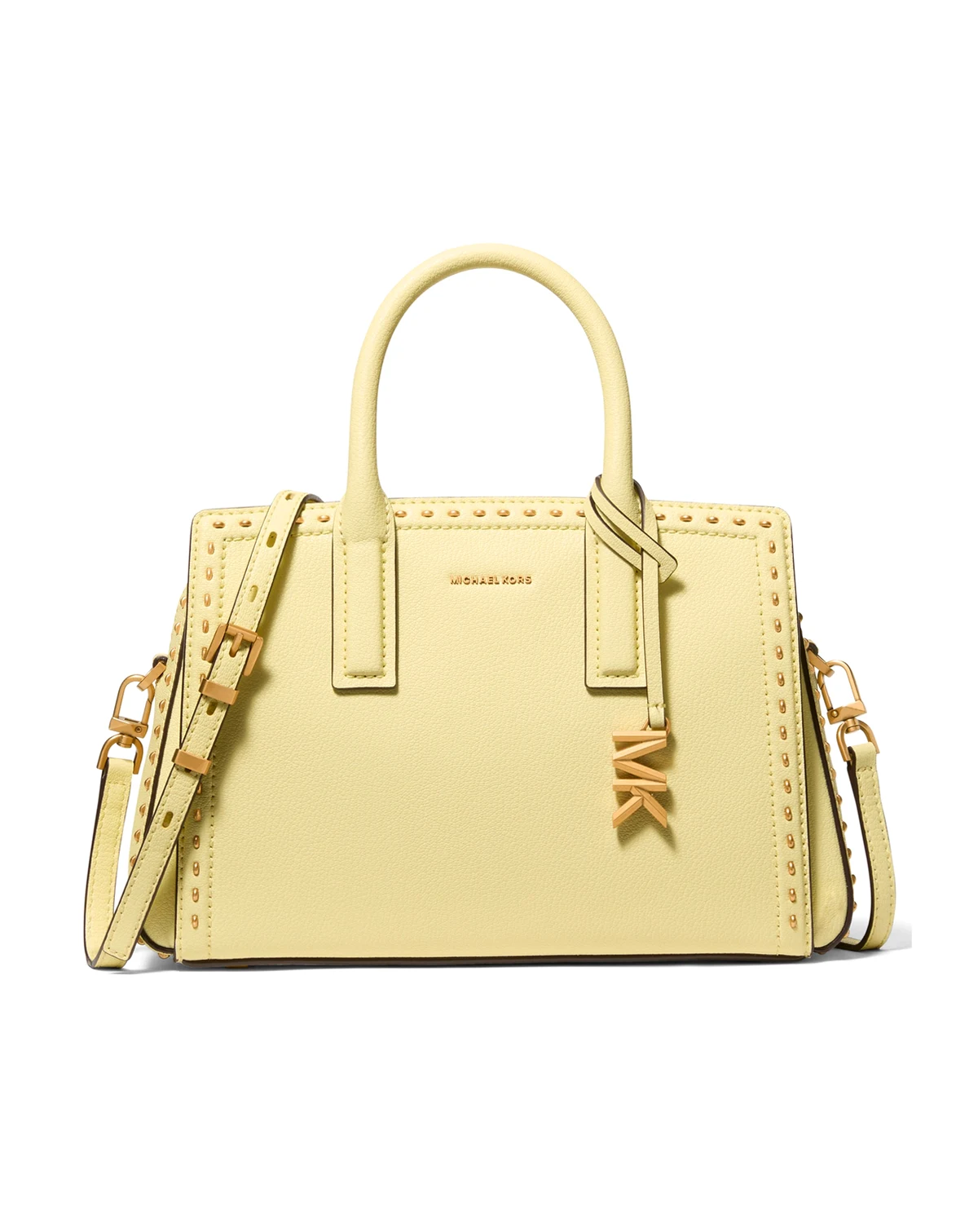 Laila Center Zip Small Satchel Bag