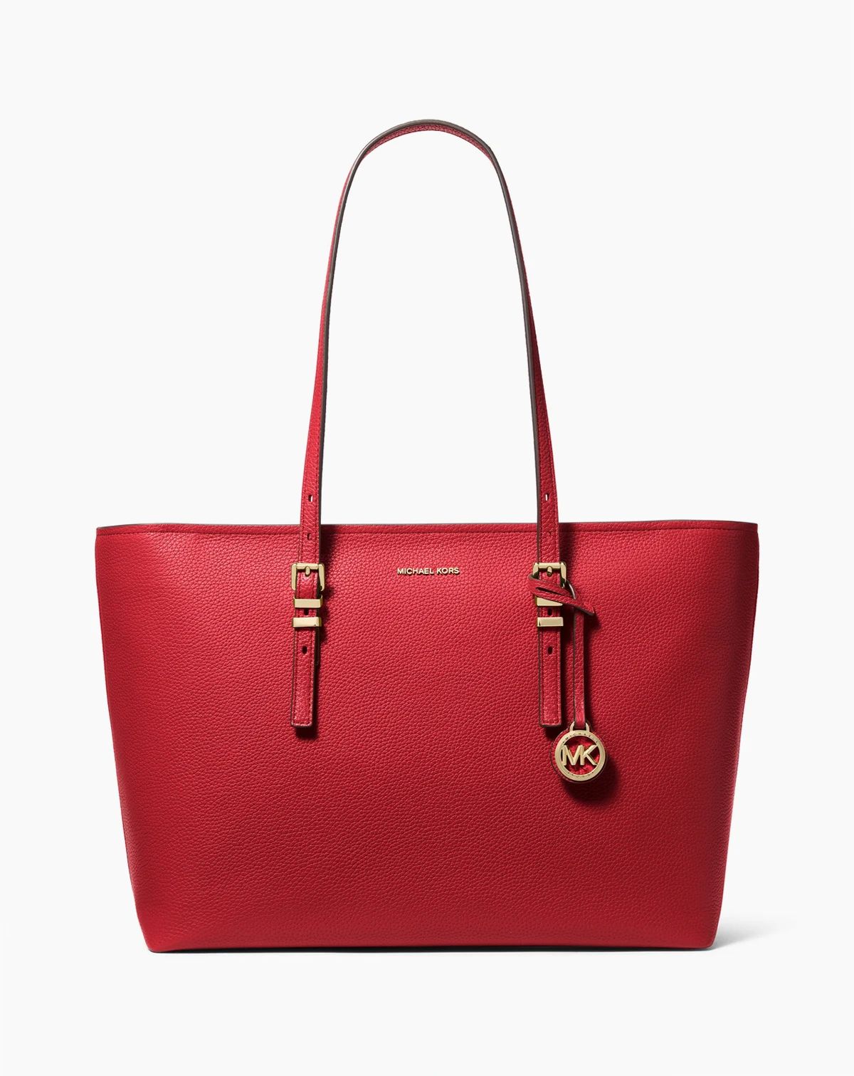 Quinn Large Pebbled Leather Tote Bag