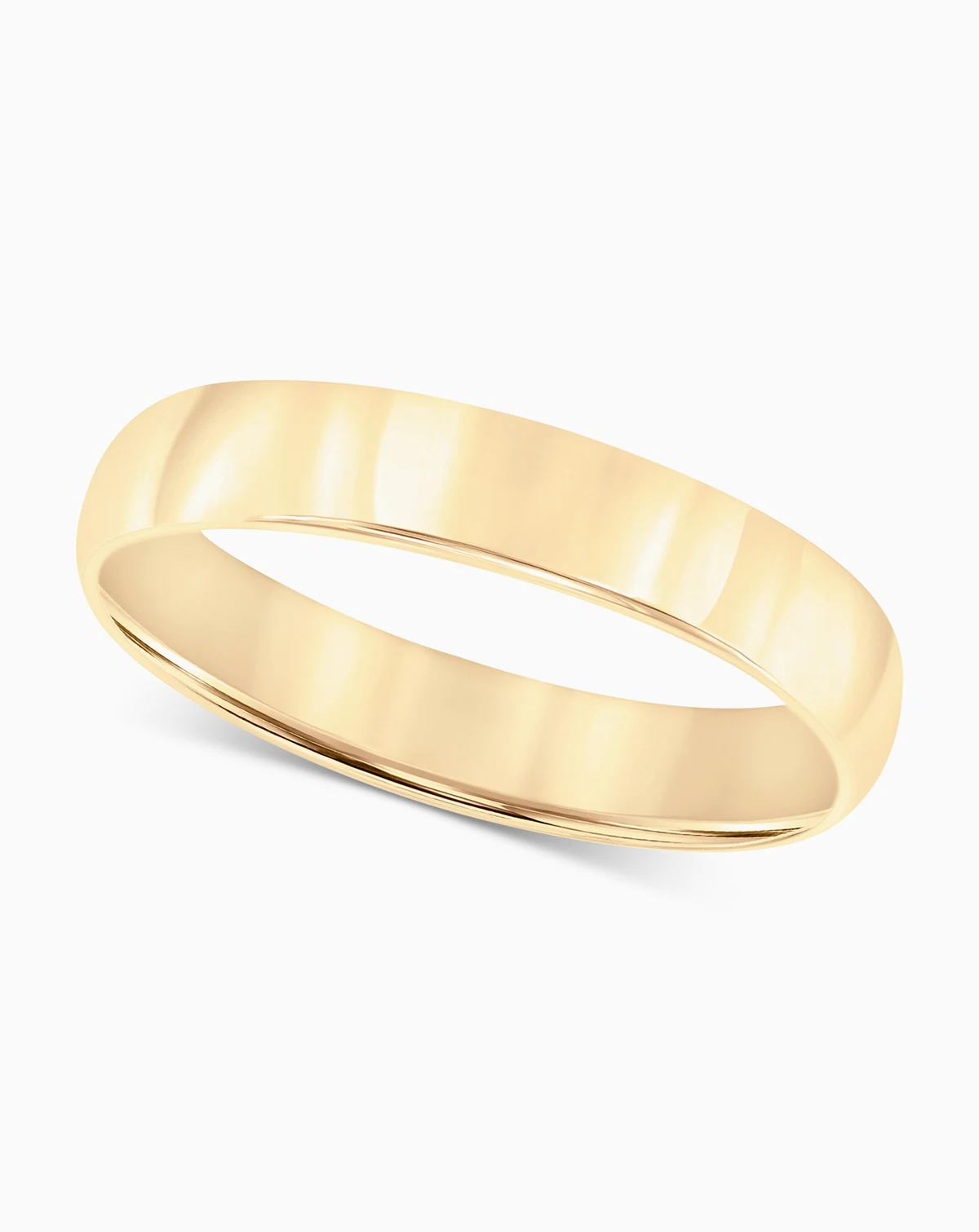 14k Gold 4mm Wedding Band
