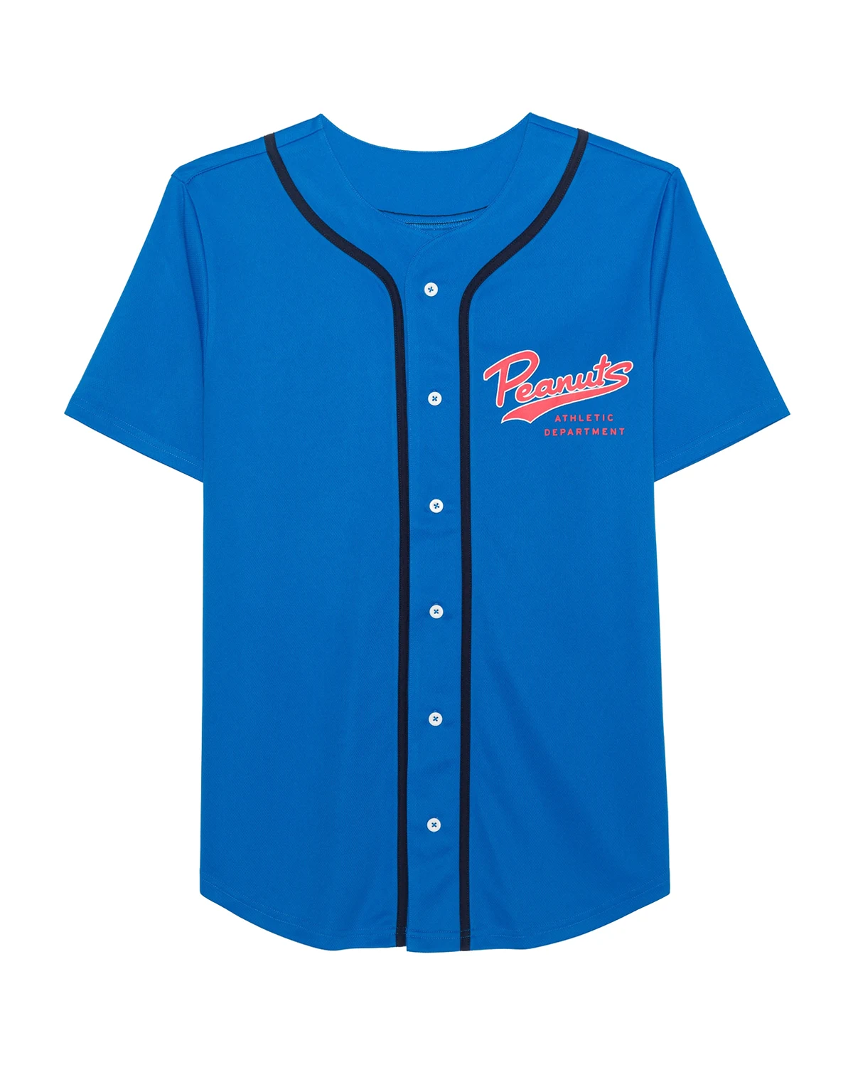 Men's Peanuts Baseball Jersey Shirt