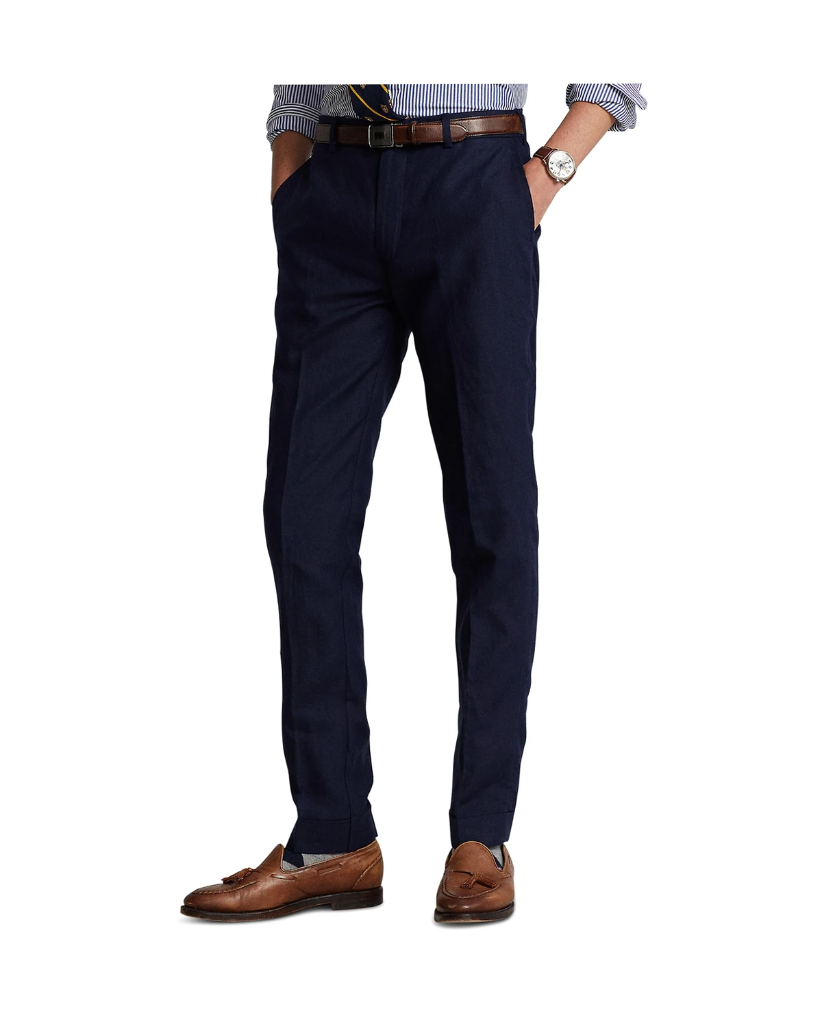 Men's Linen Suit Trousers