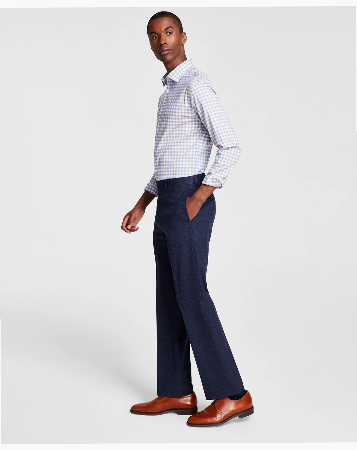 Men's Classic Fit Fall Pattern Pants