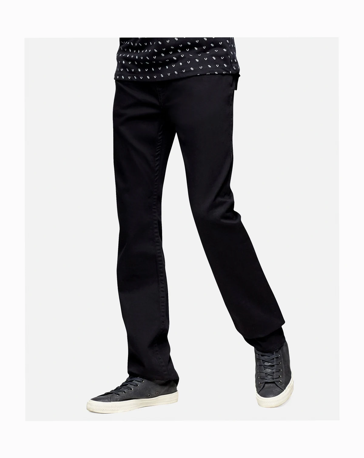 Men's Ricky Straight Fit Jeans with Back Flap Pockets