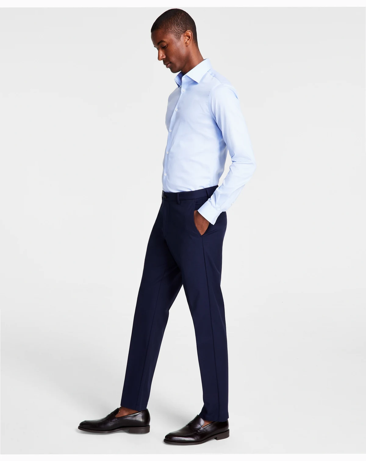 Men's Classic Fit Cotton Stretch Performance Pants