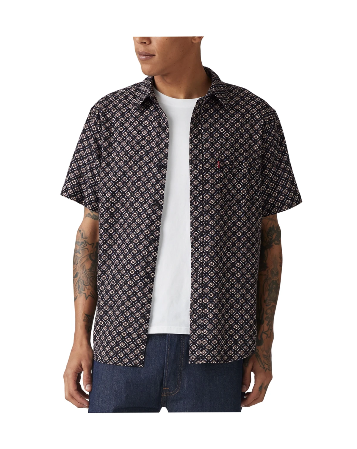 Men's Classic 1 Pocket Short Sleeve Regular Fit Shirt