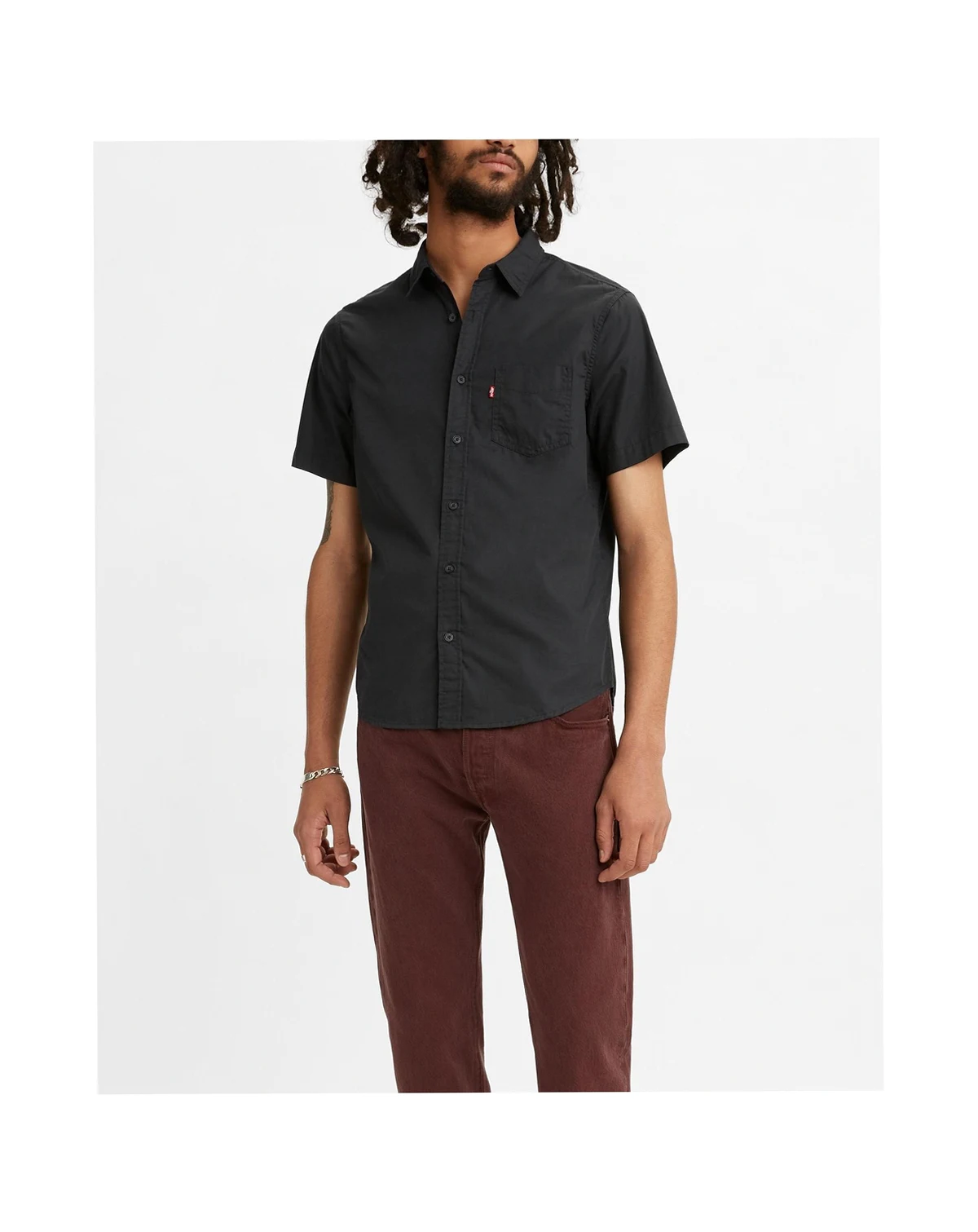 Men's Classic Pocket Short-Sleeve Regular-Fit Shirt