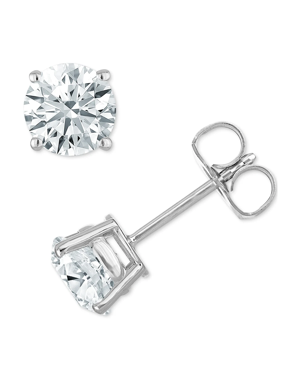 Diamond Four Prong Stud Earrings (1-1/2 ct. t.w.)