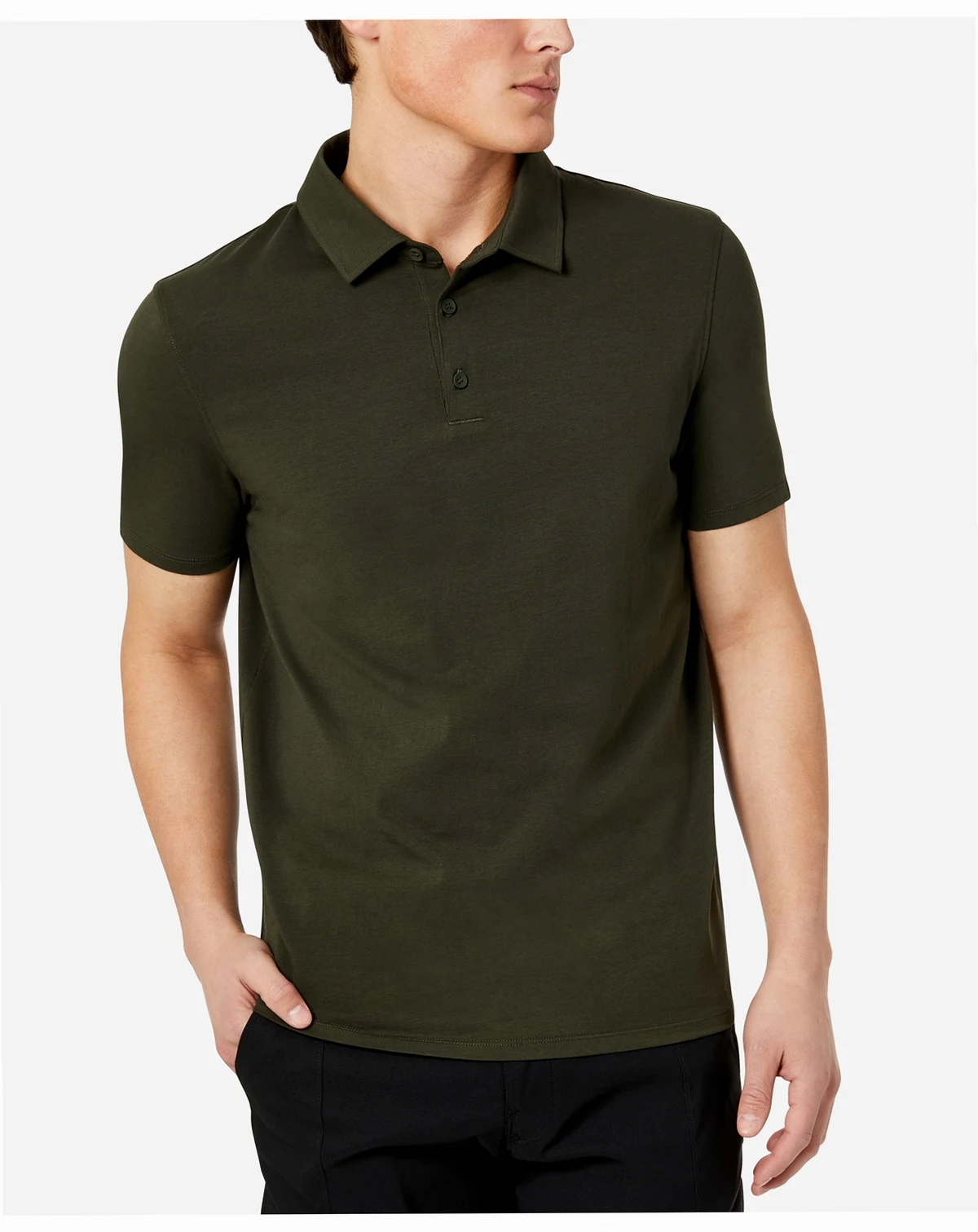 Men's Performance Button Polo