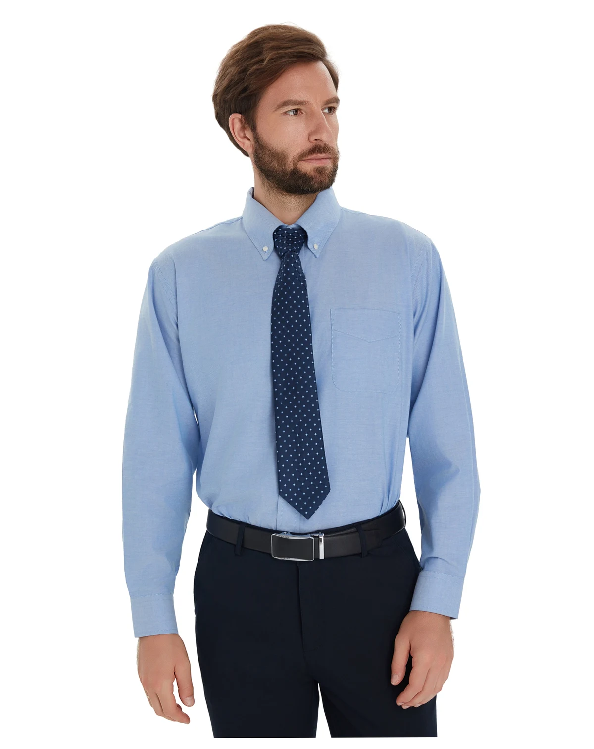Men's Oxford Solid Dress Shirt, Macy's Exclusive