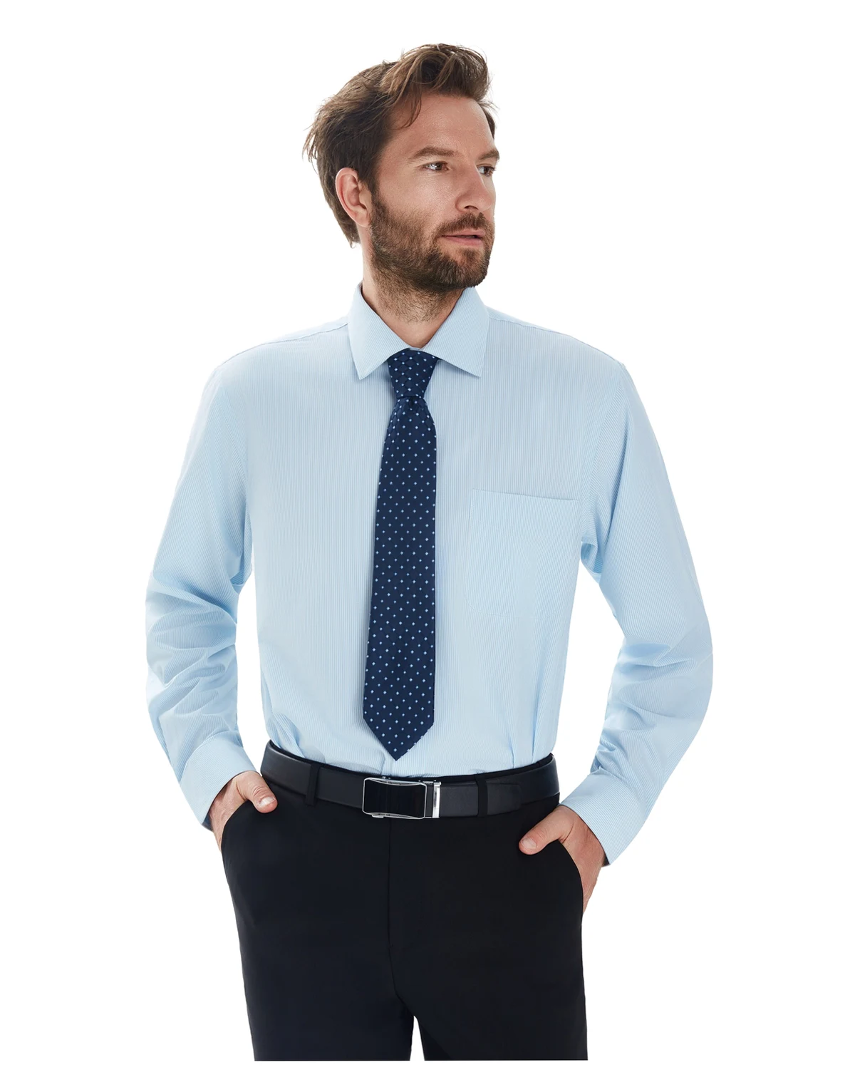 Men's Traveler Dress Shirt, Macy's Exclusive
