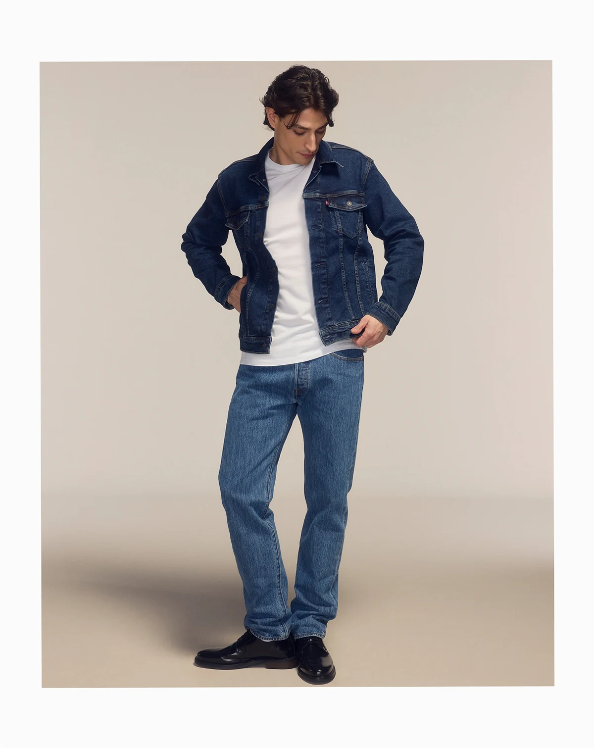 Men's 501 Regular-Fit Button Fly Non-Stretch Jeans