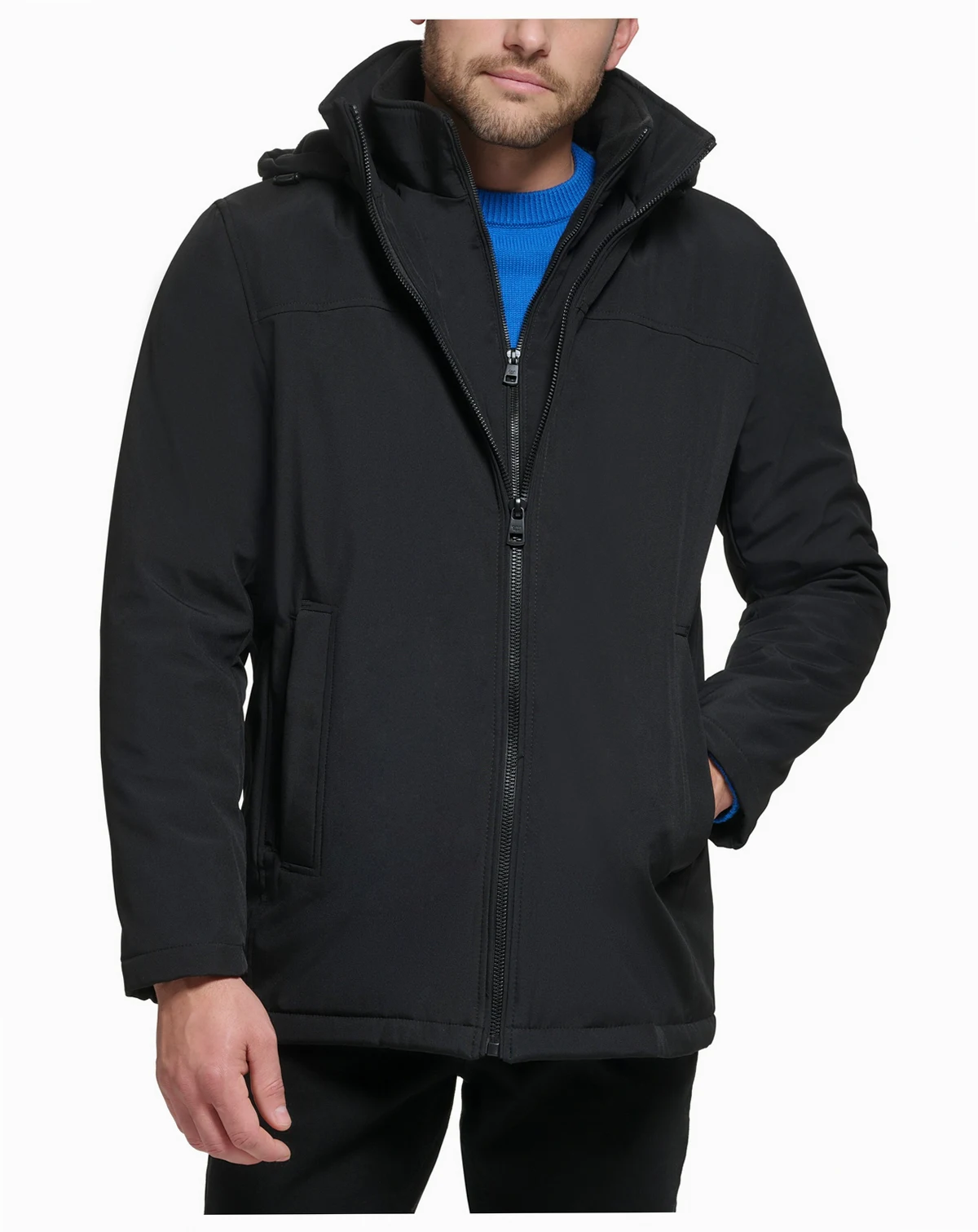 Men’s Infinite Stretch Jacket With Polar Fleece Lined Bib