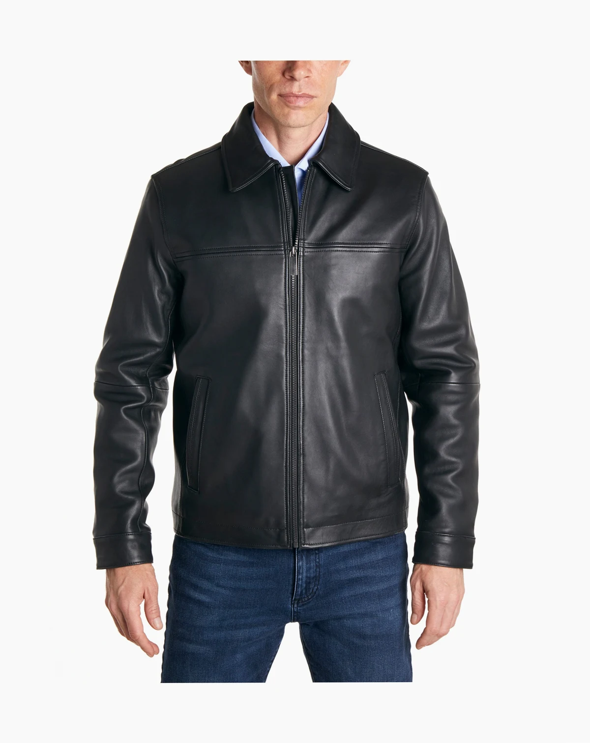 Men's Classic Leather Jacket